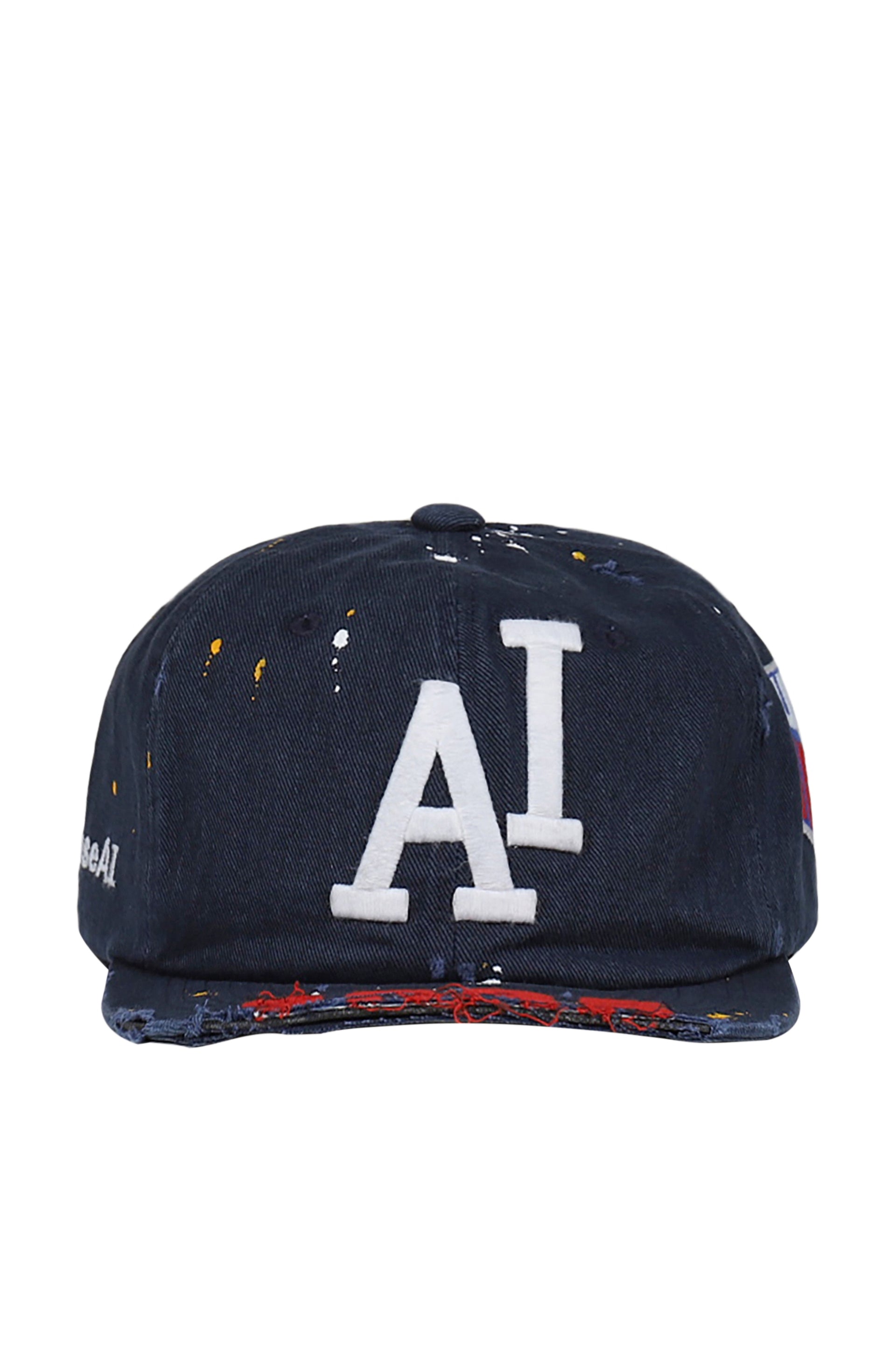 PROJECT G/R WIDE THROWBACK CAP / NVY