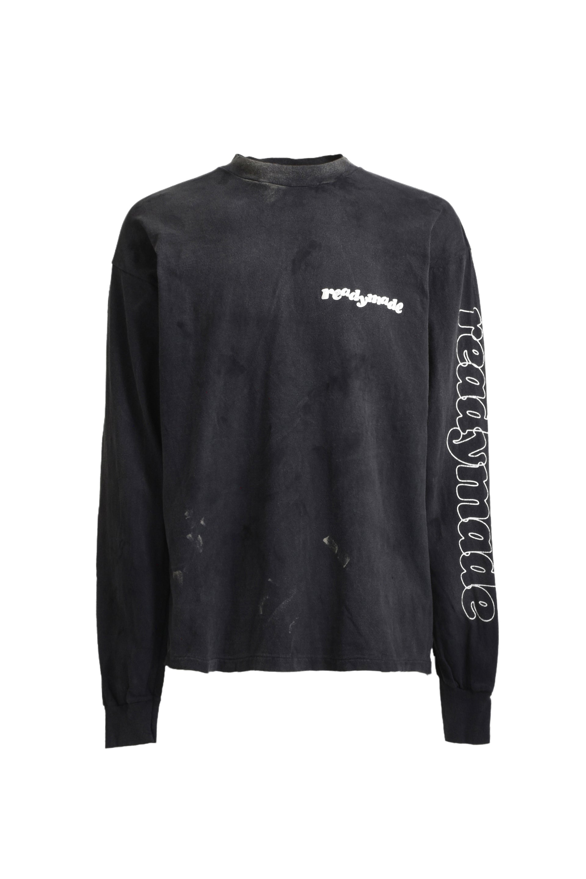 READYMADE L/S T-SHIRT DESTRUCTION BLK
