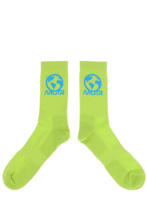 SOCKS / LIME PUNCH/TURQUOISE