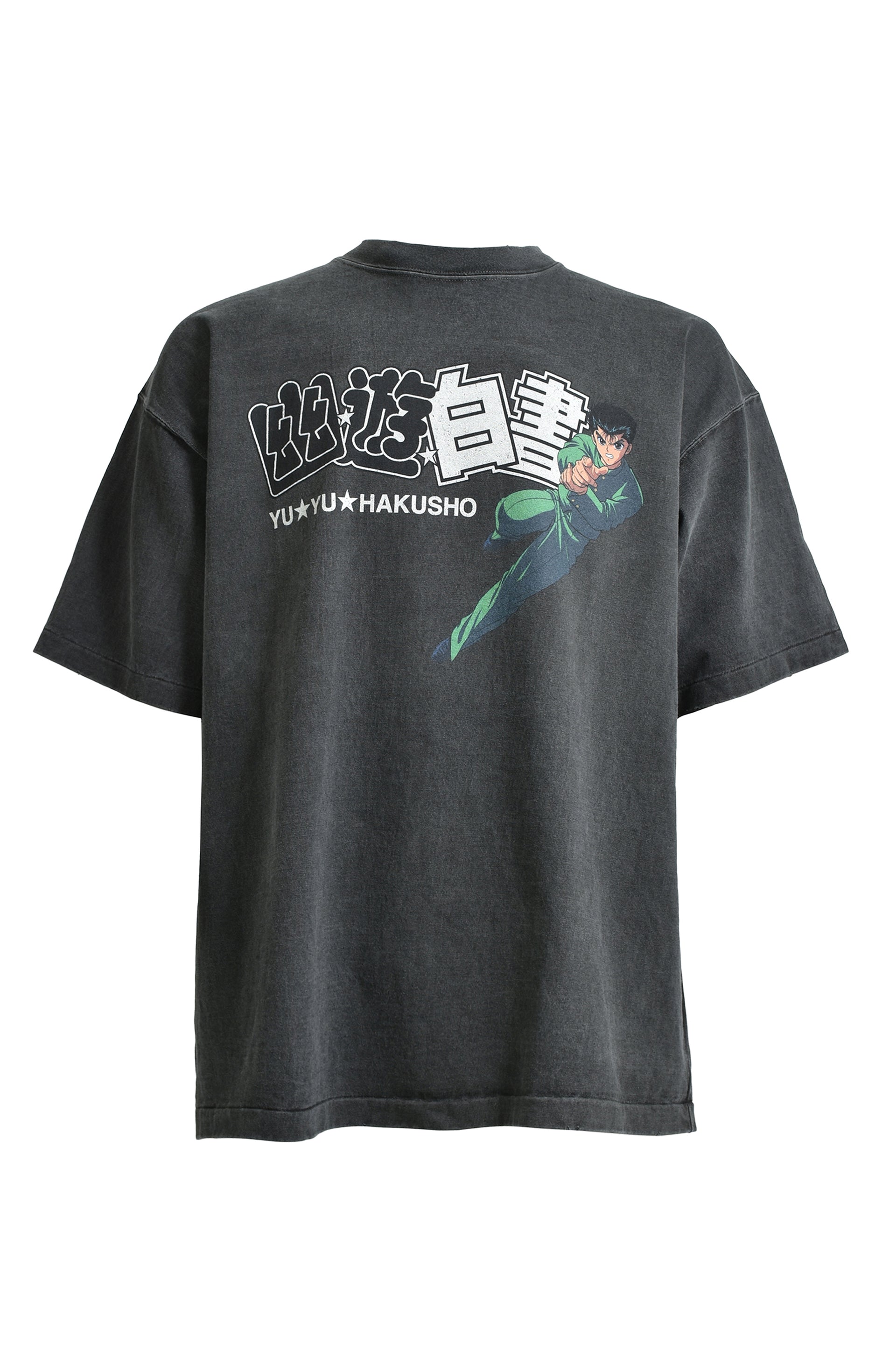 THE SUGAR PUNCH × TVアニメ「幽☆遊☆白書」 S/S T-SHIRTS / BLK