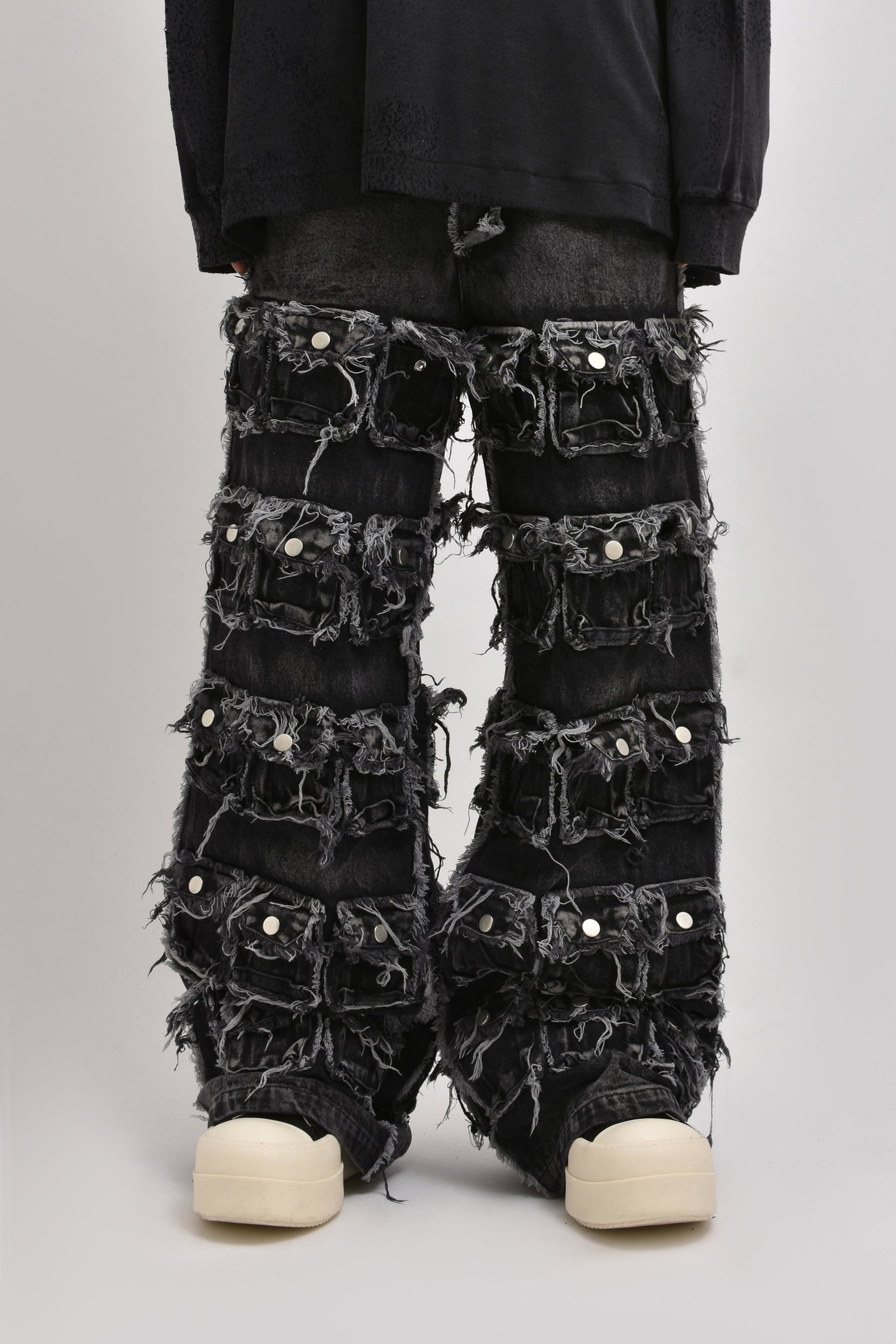 NO/FAITH STUDIOS 64 POCKET PANTS (EXCLUSIVE) / GRY