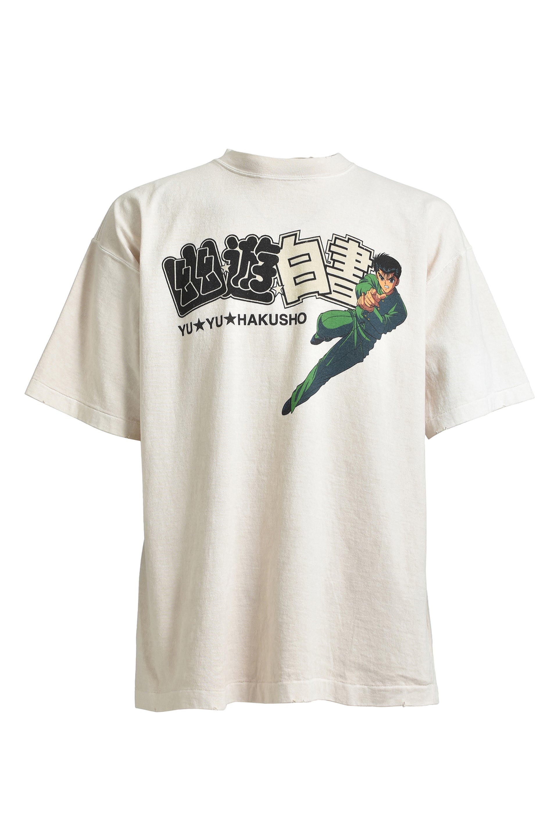 THE SUGAR PUNCH × TVアニメ「幽☆遊☆白書」 S/S T-SHIRTS / WHT