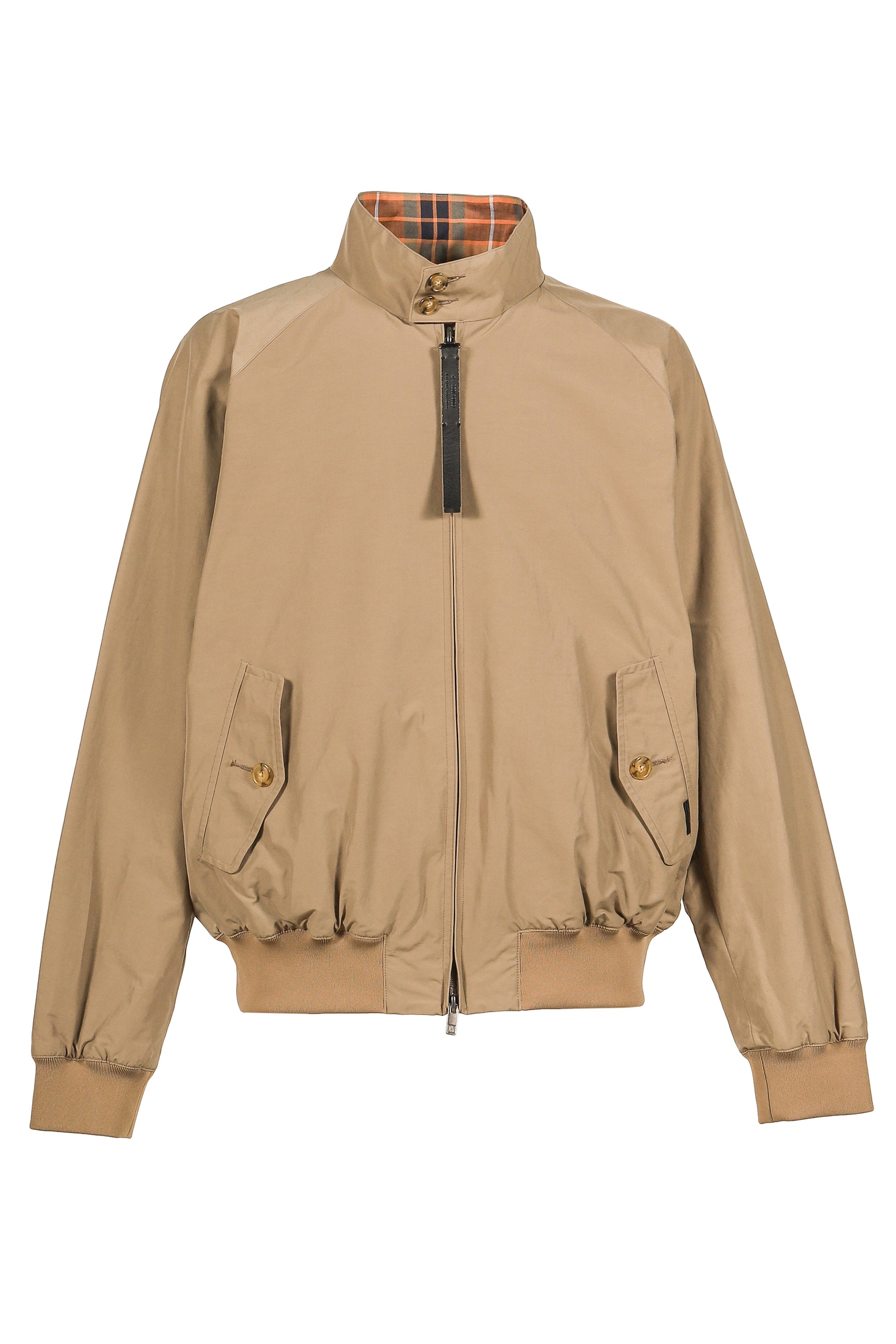 REVERSIBLE HARRINGTON JACKET / TAN
