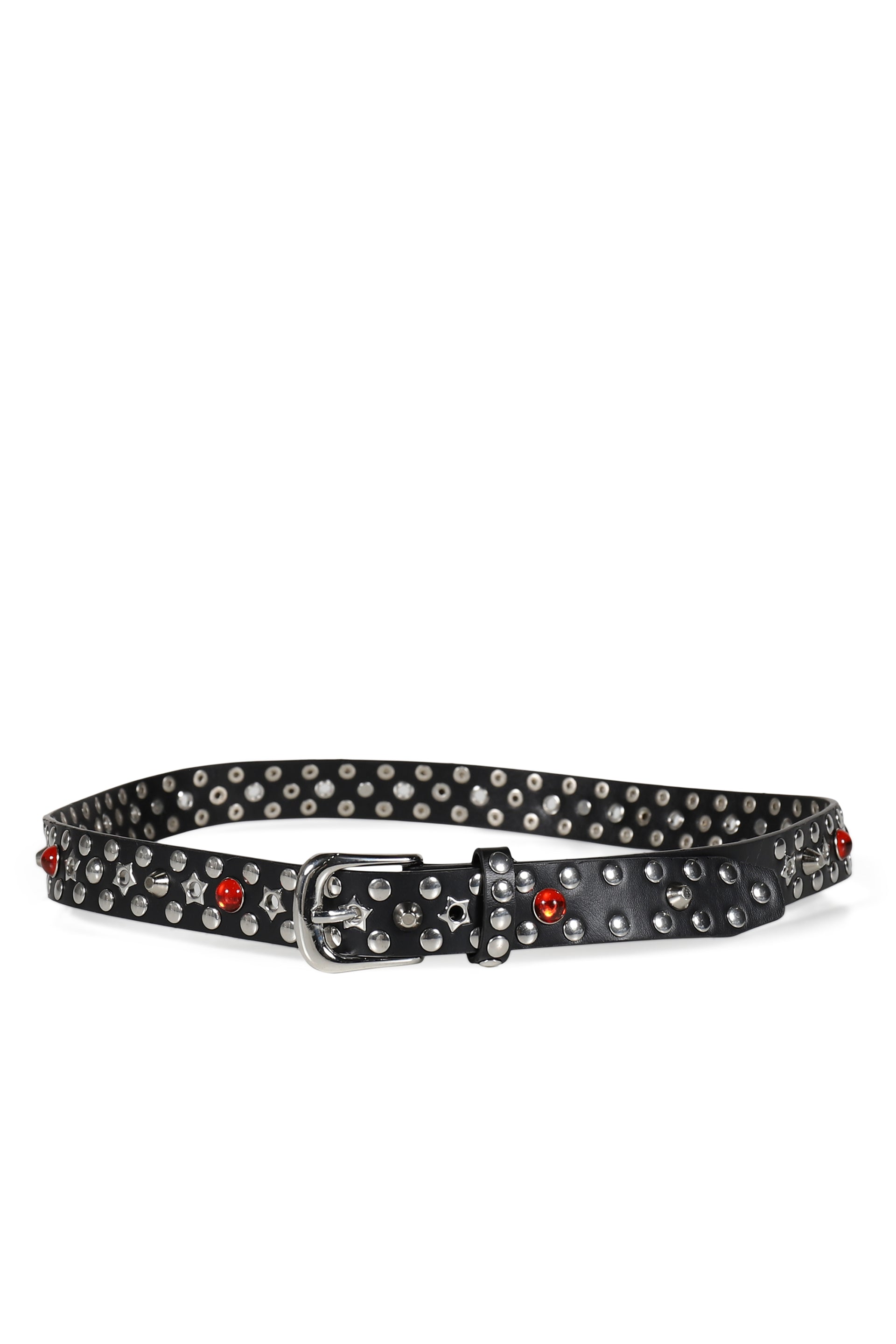 BLACK MULTI STUD JEWEL BELT / BLK