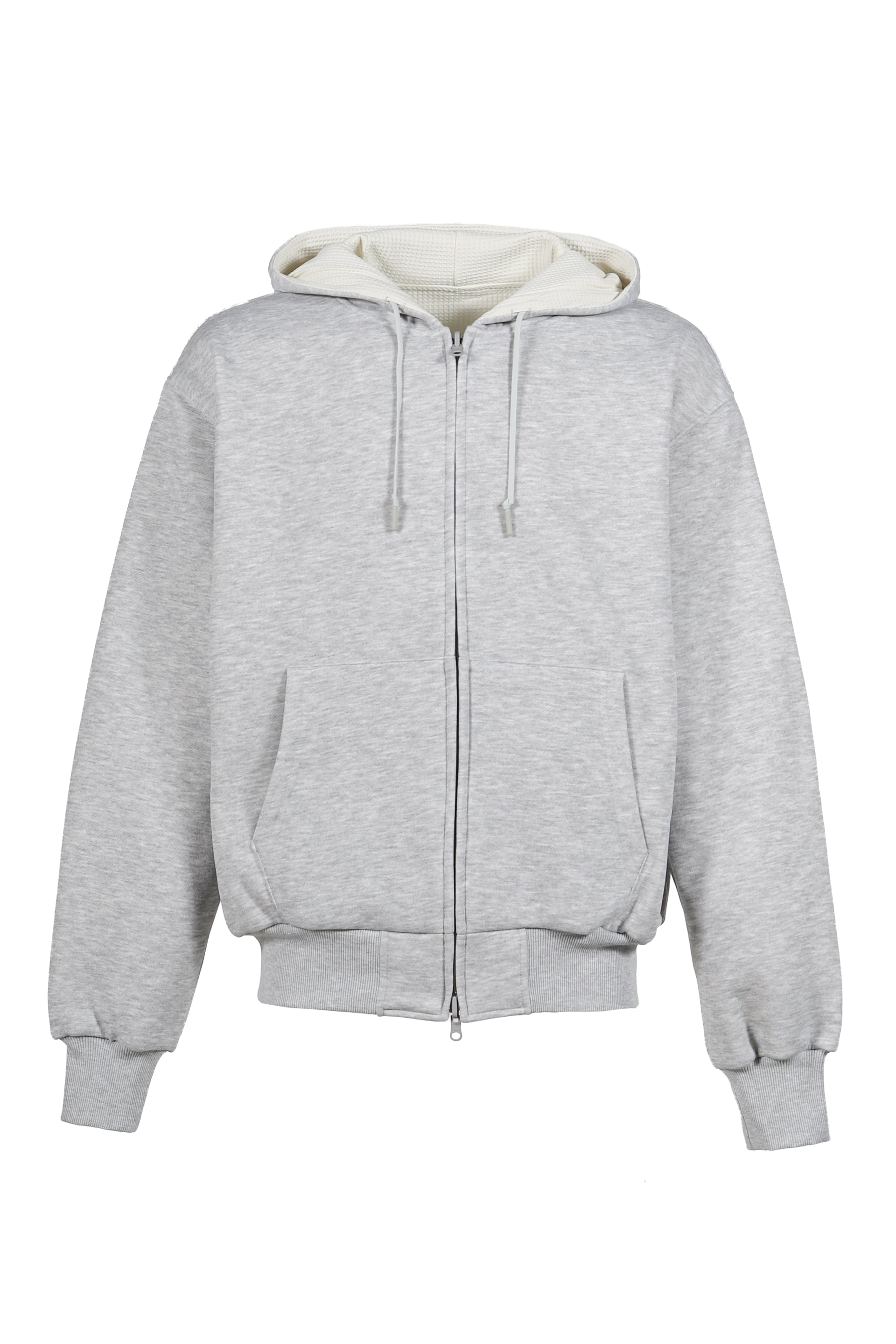 TECH SWEAT DOUBLE FACE PARKA / HEATHER GRY