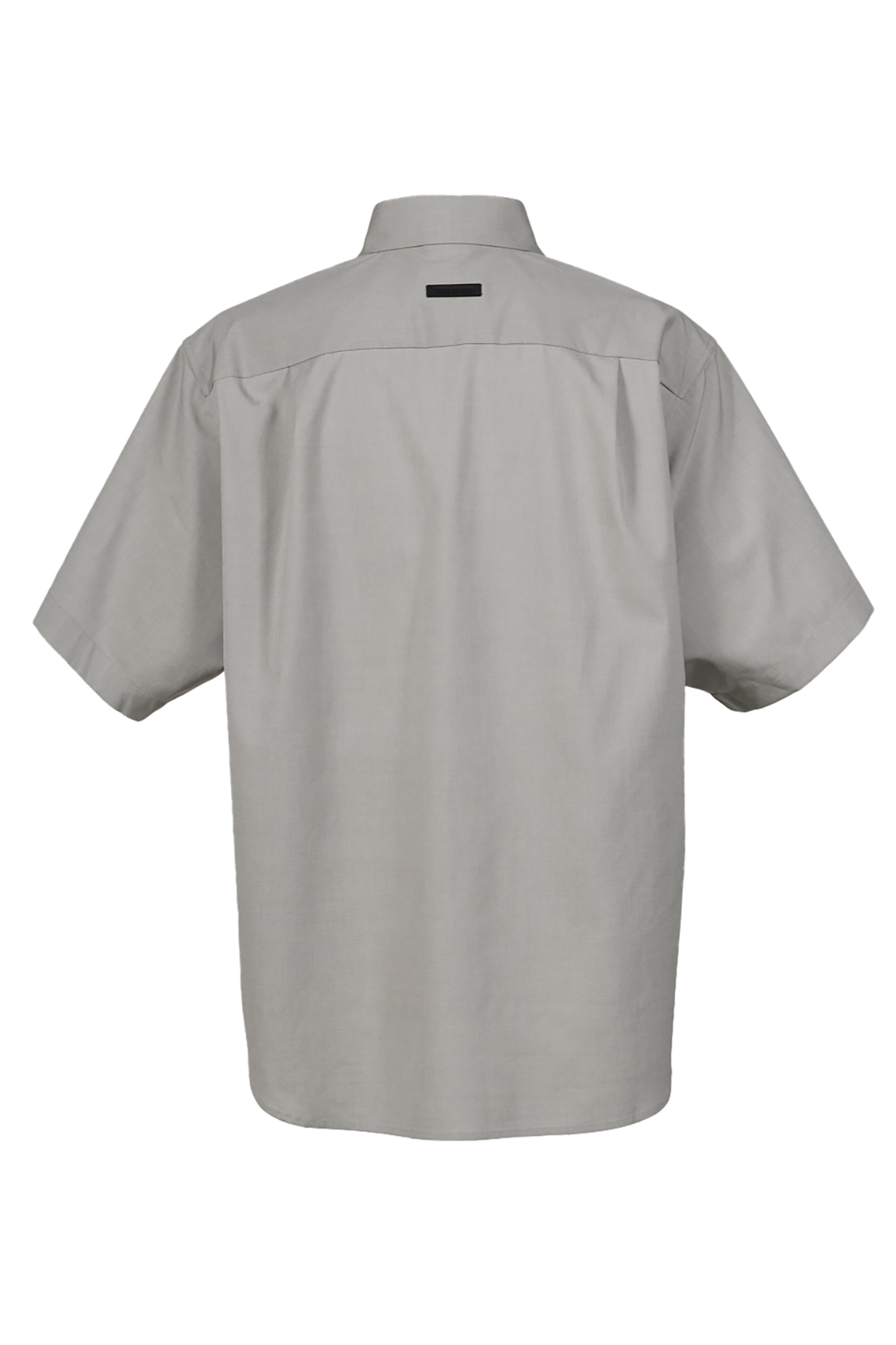 FEAR OF GOD THE ETERNAL COLLECTION SHORT SLEEVE OXFORD SHIRT /MELANGE DOVE GREY