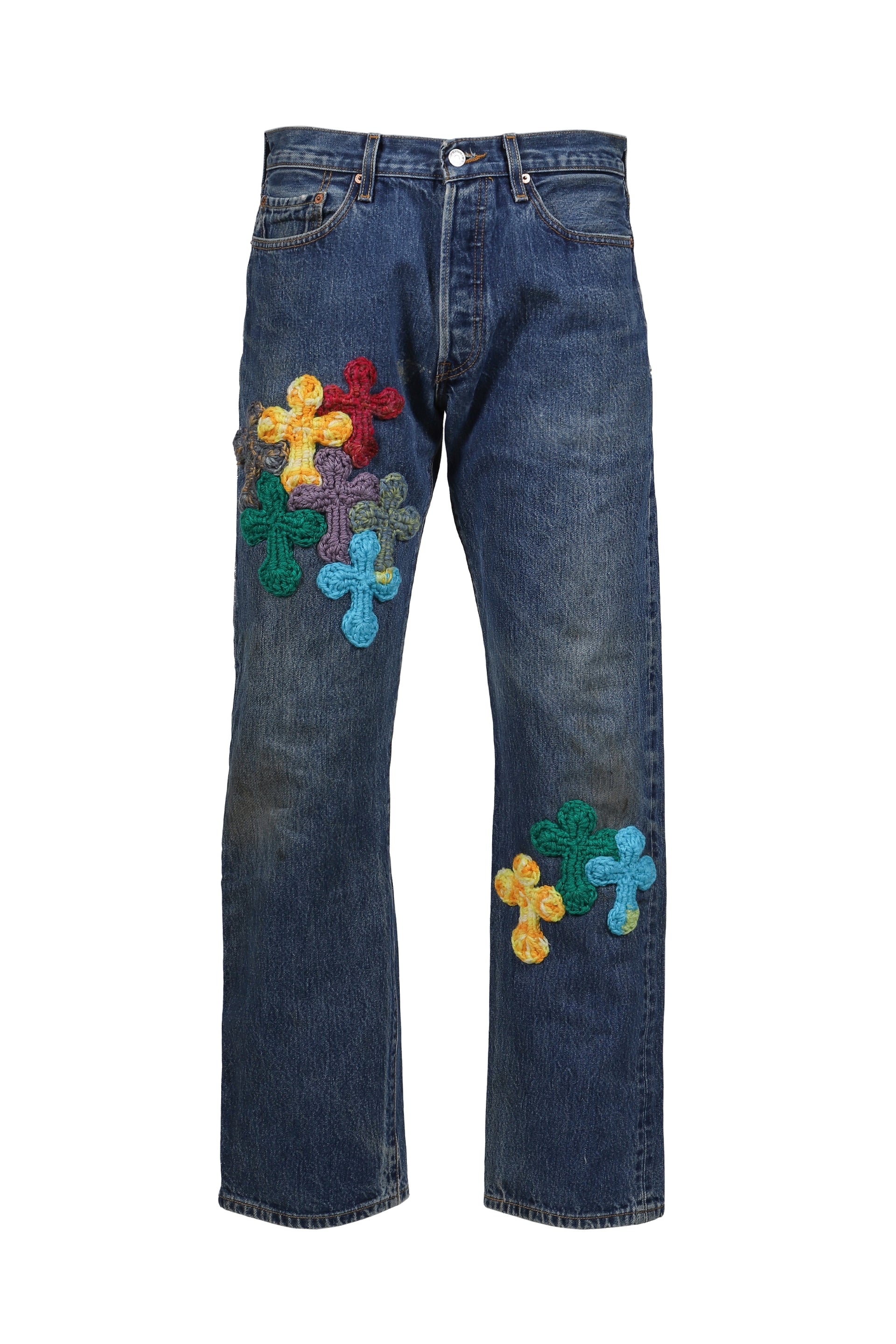 3D CROSS DENIM / INDIGO