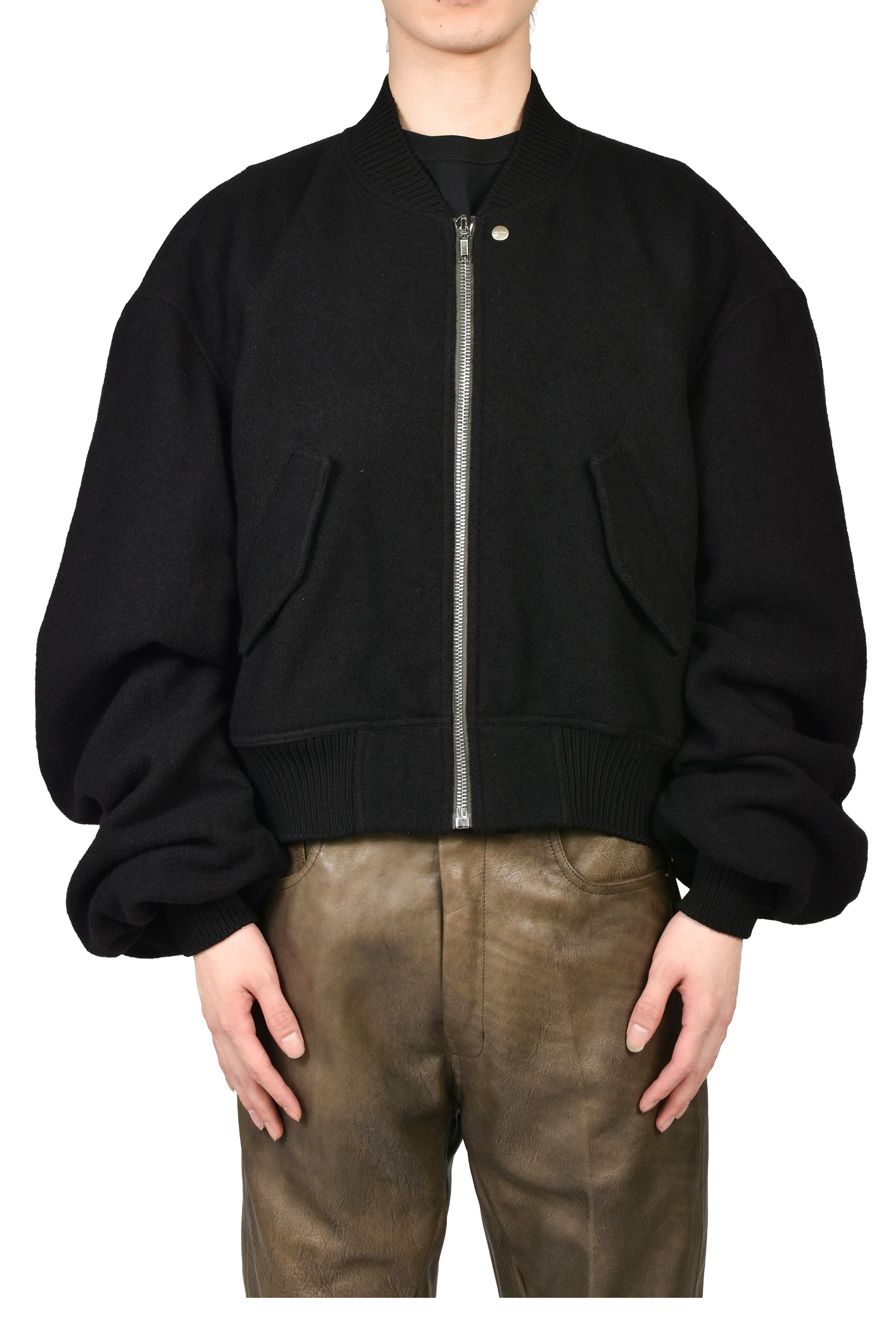 最終値下げ　リックオウエンス　ブラック ノースリーブ Rick Owens リック オウエンス FW26 SECCHIA FLIGHT / BLK - NUBIAN