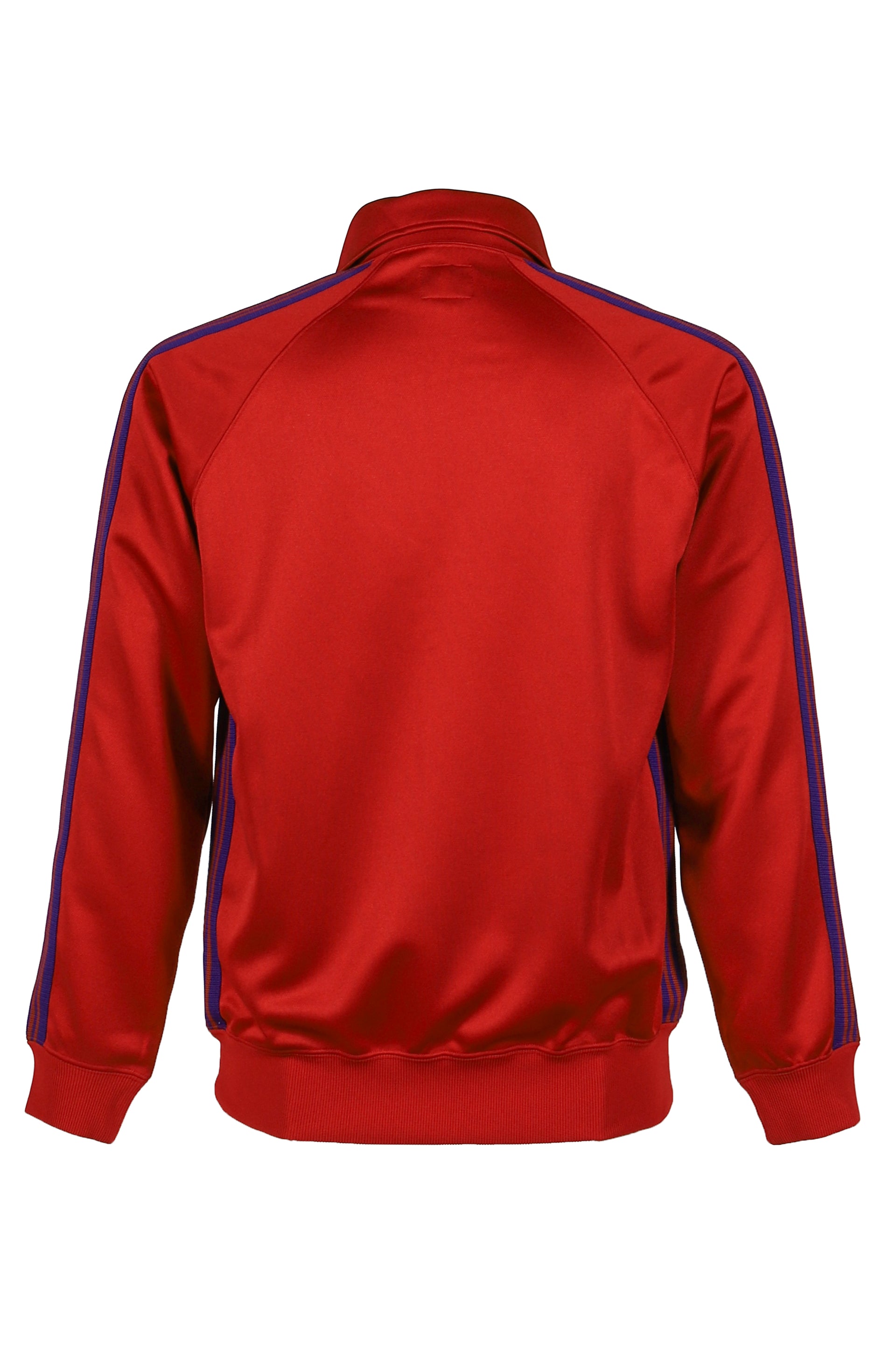 TRACK JACKET - POLY SMOOTH / RED