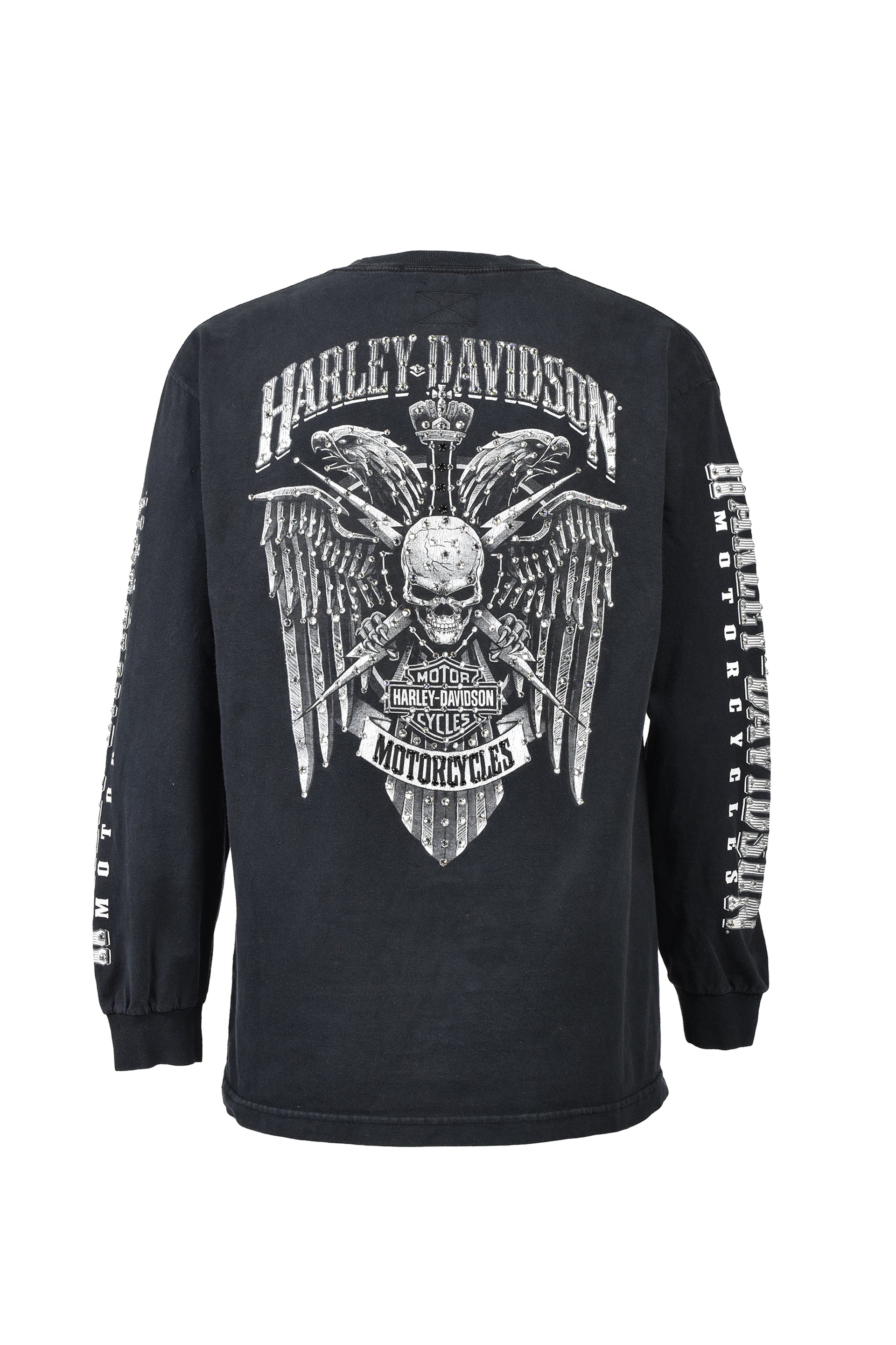 WISCONSIN LS TEE / BLK