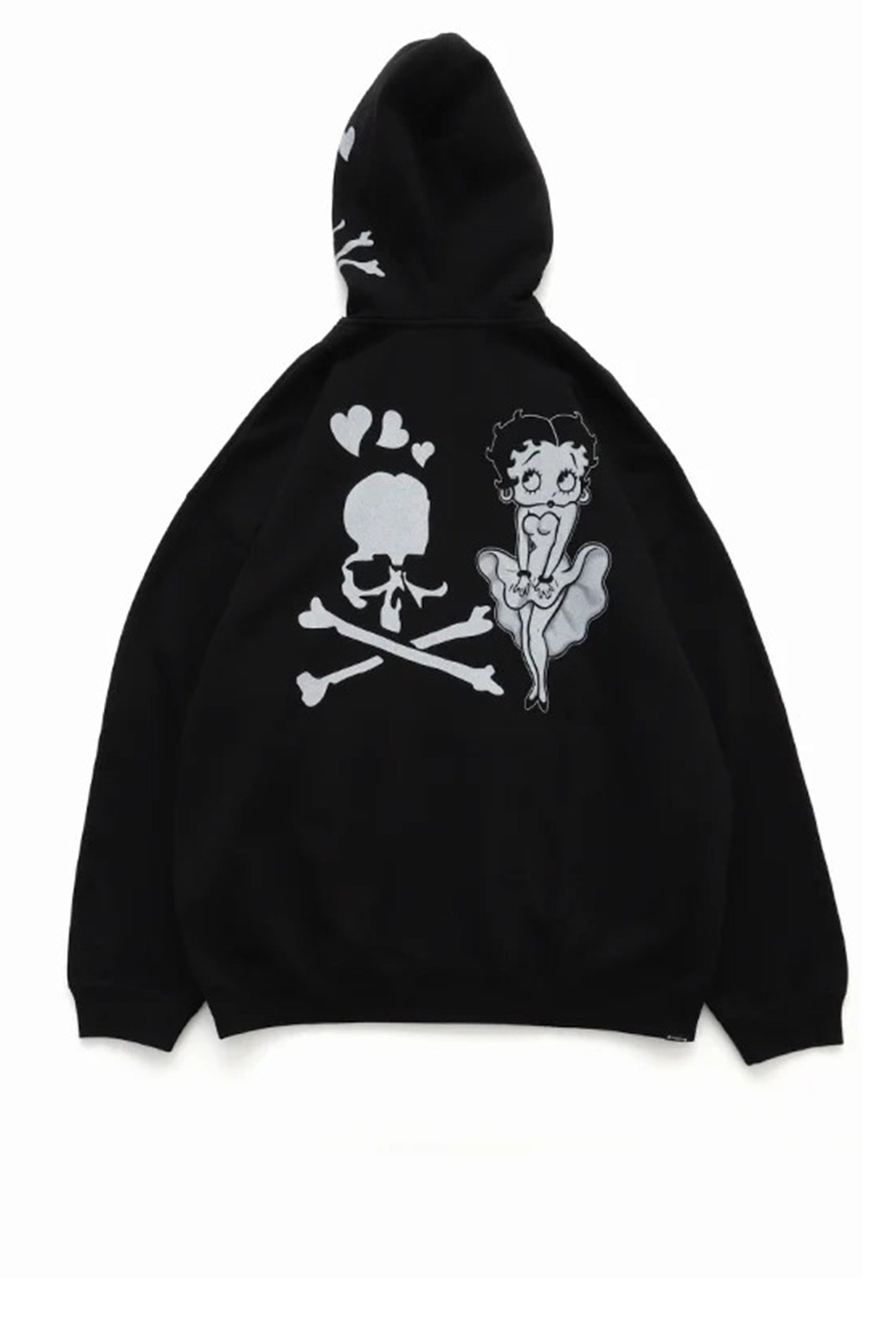 ZIP-UP HOODIE REGULAR FIT / MONOCHROME