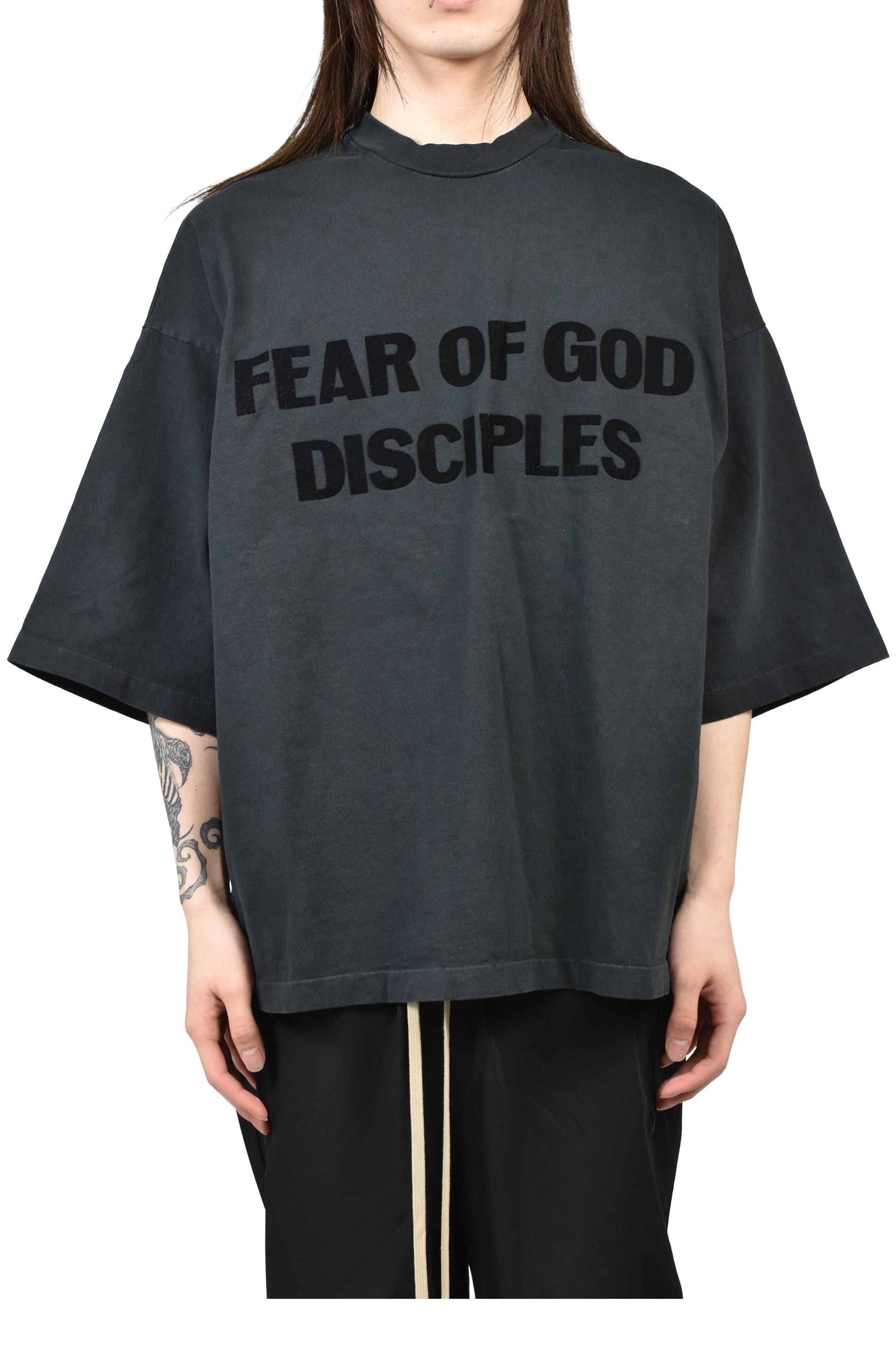 RELAXED "POWER 25" TEE / BLACK