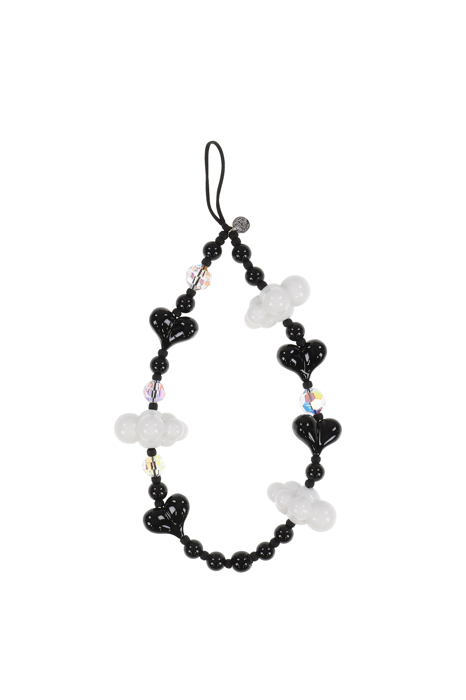 LUX KAWAII OBSIDIAN WRISTLET PHONE STRAP / BLK