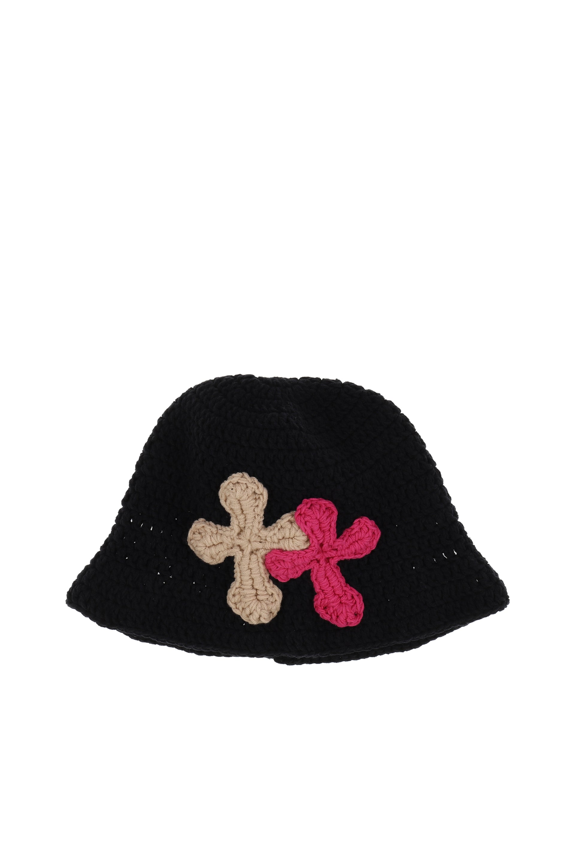 3D CROSS KNITHAT / BLK