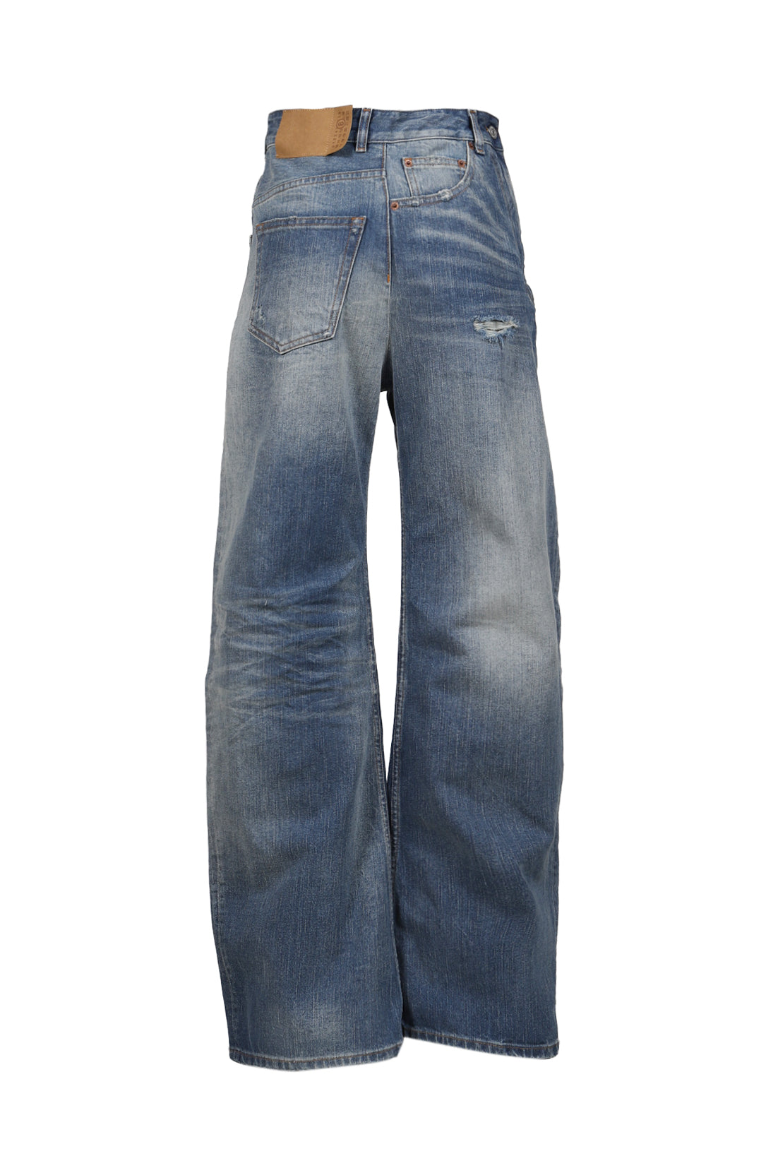 MM6 Maison Margiela PANTS 5 POCKETS / BLU