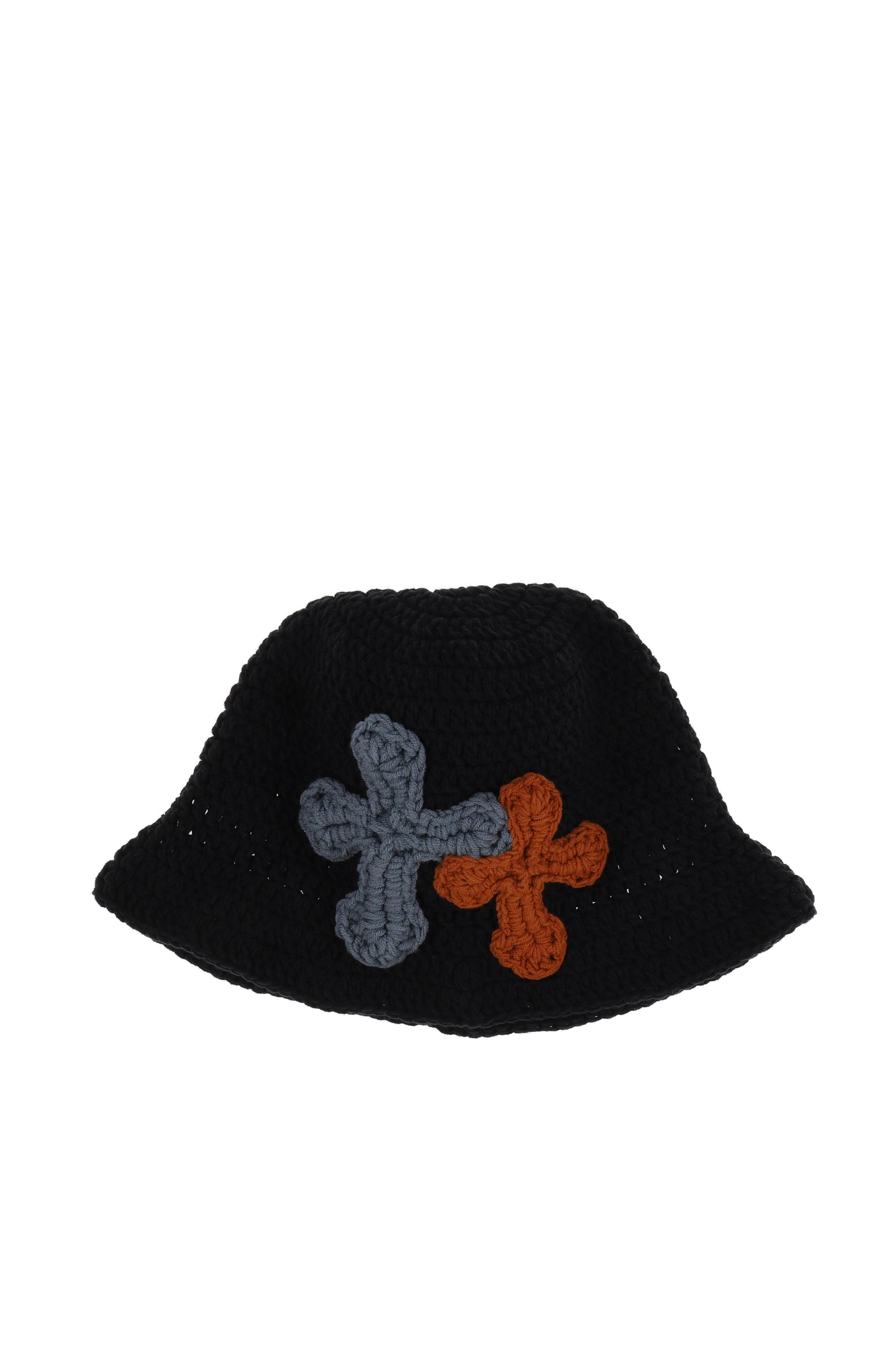 3D CROSS KNITHAT / BLK