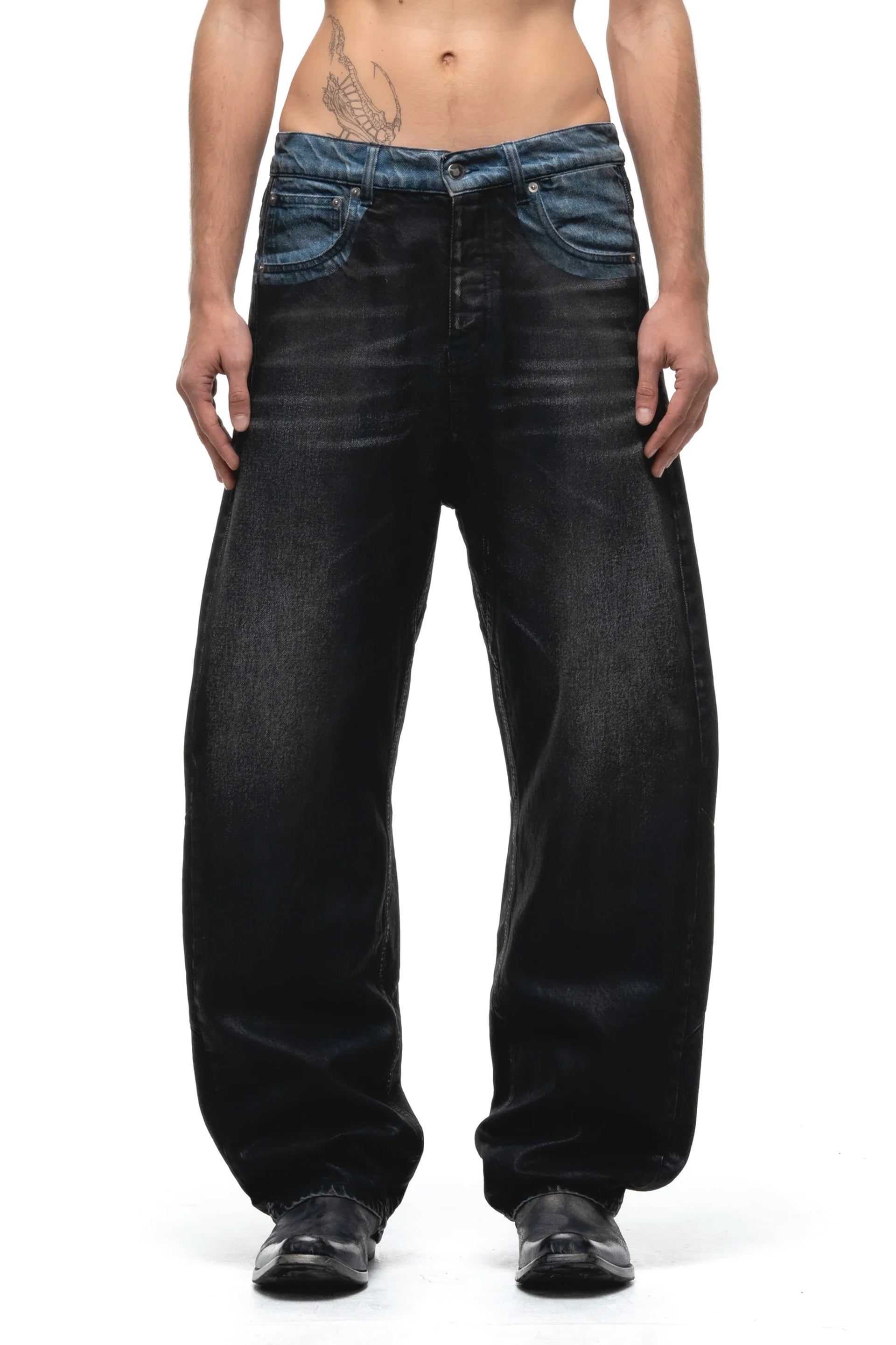 NO/FAITH STUDIOS ITALY TWO TONE CUT / BLK