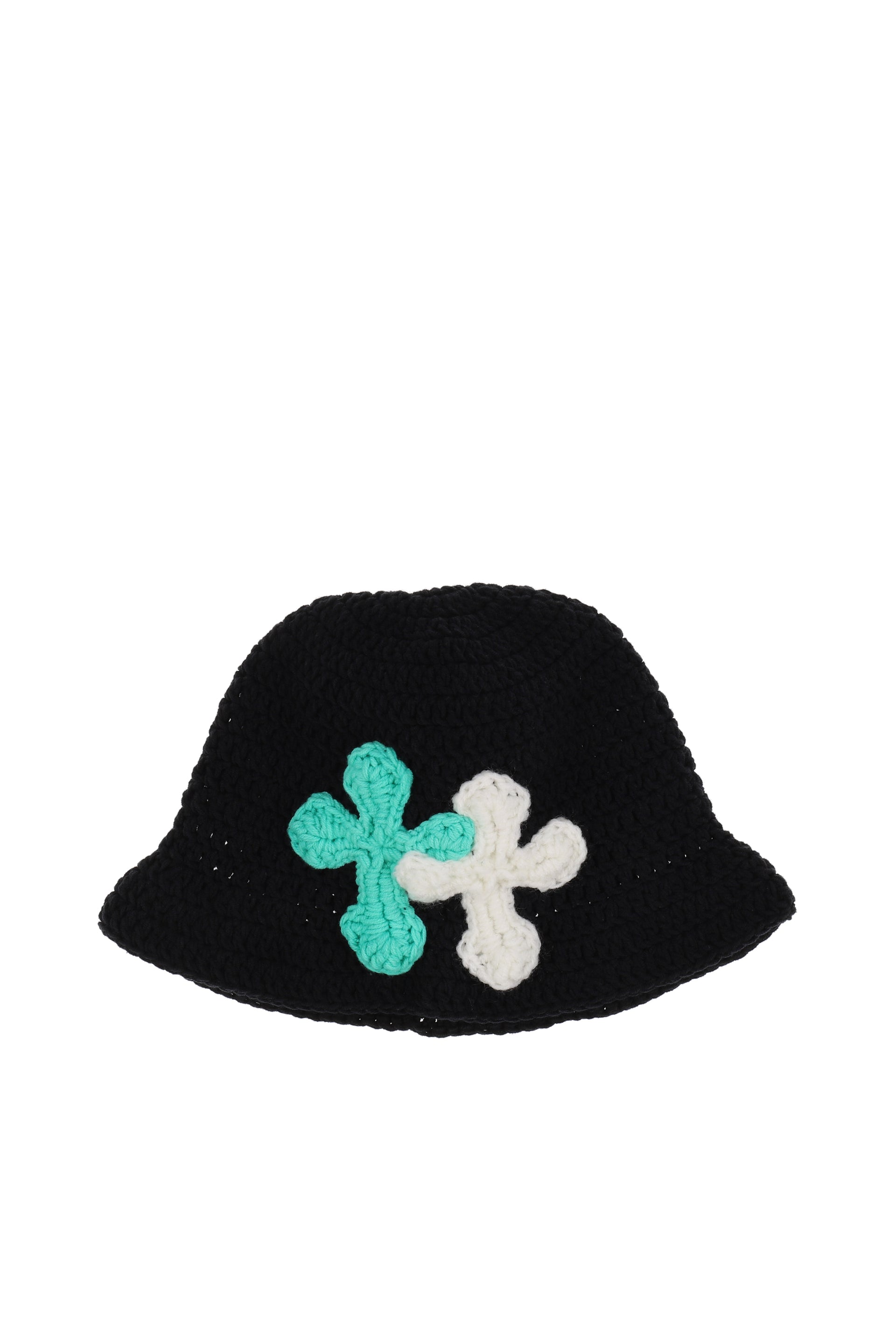 3D CROSS KNITHAT / BLK