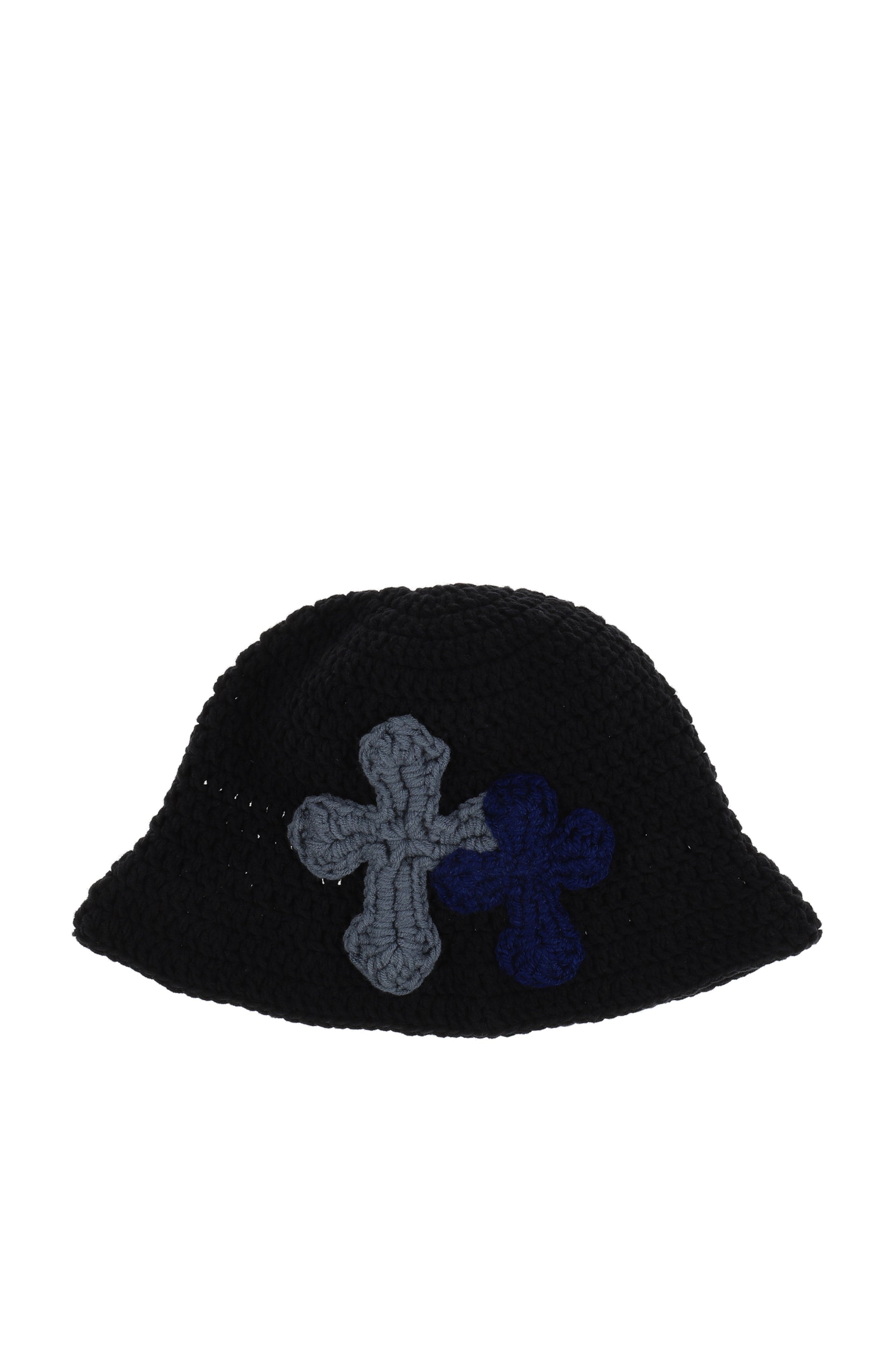 3D CROSS KNITHAT / BLK