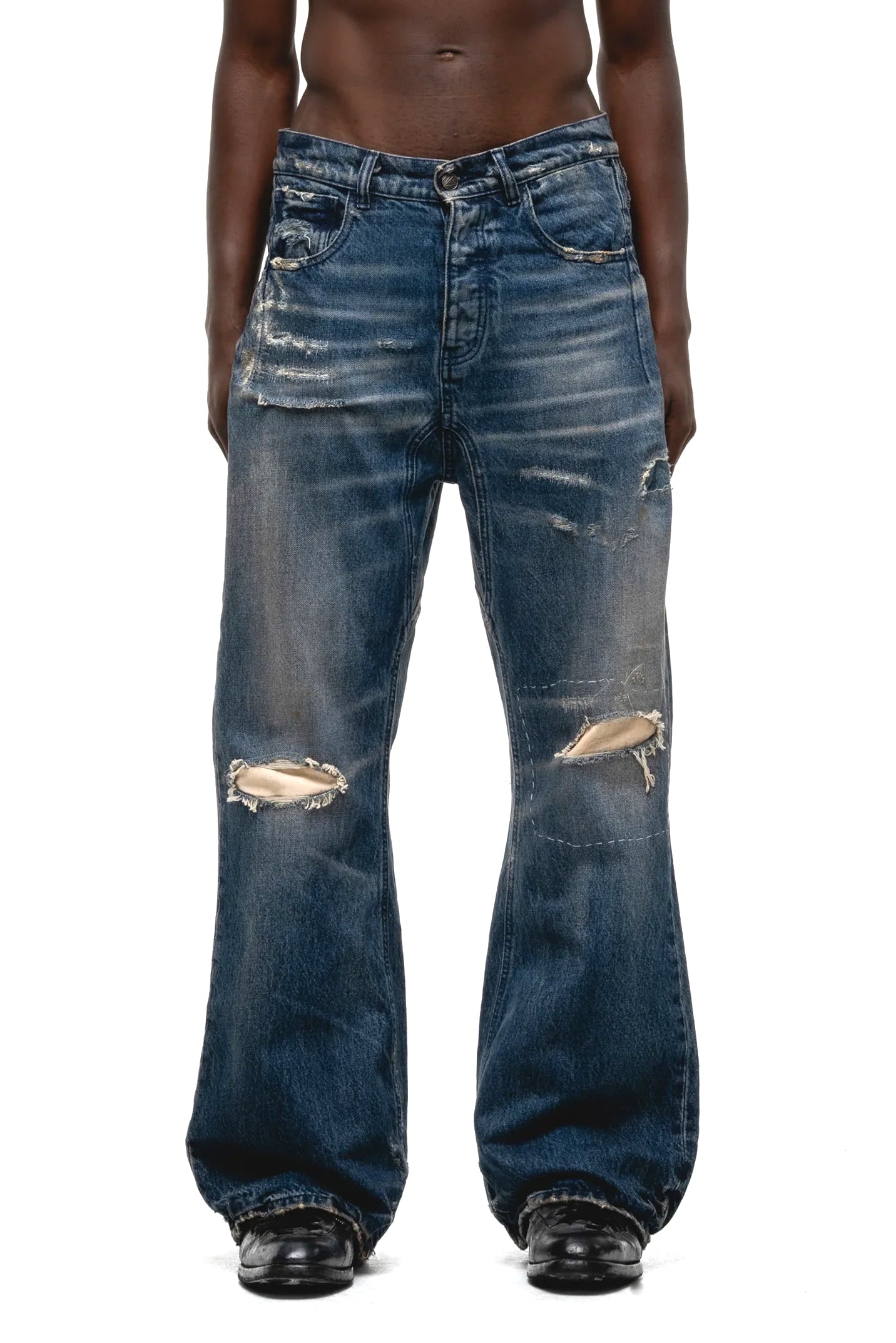 NO/FAITH STUDIOS ITALY MARSEILLE BOOT CUT / D.IND