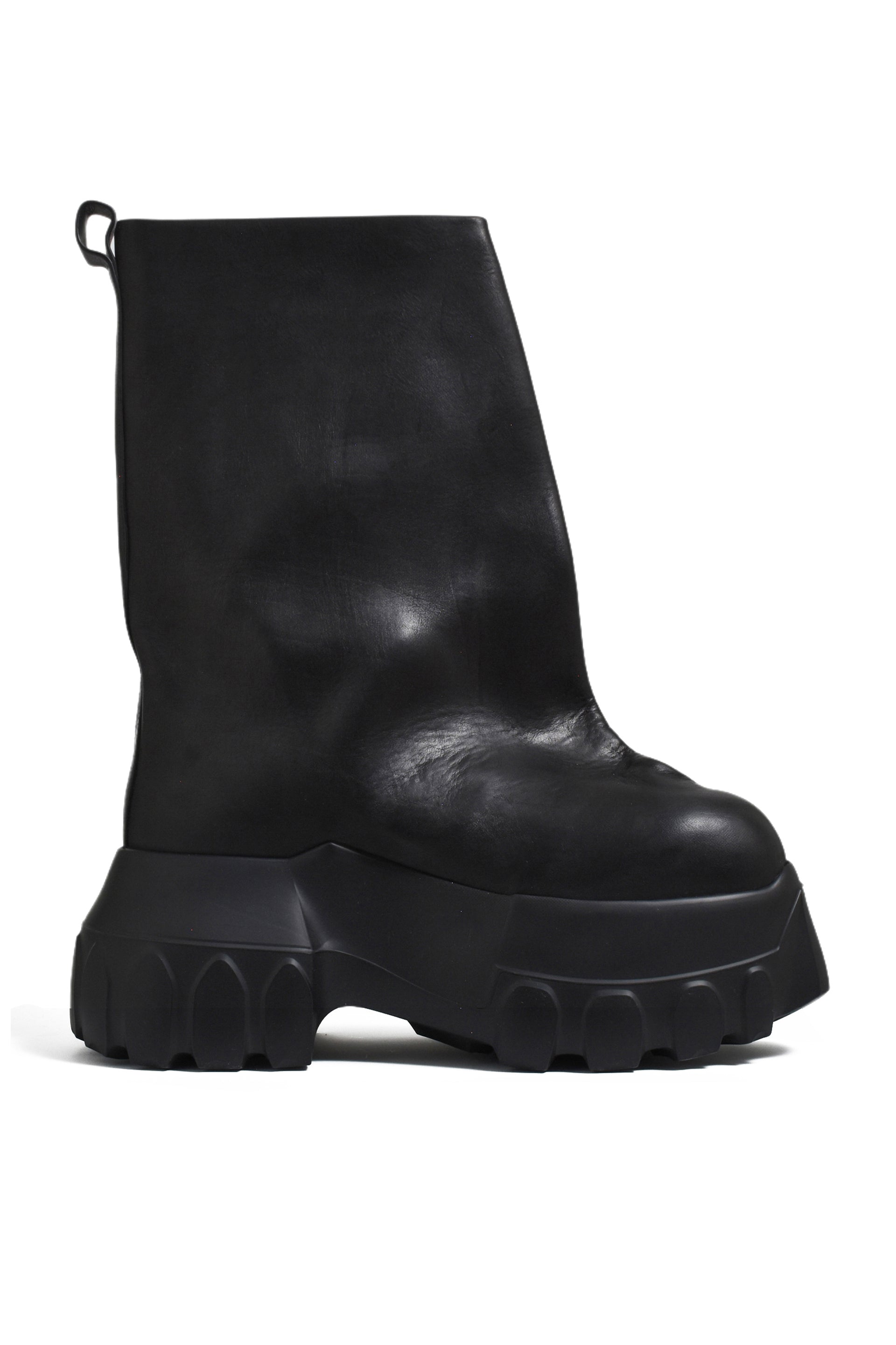 Rick Owens FLARED MEGA TRACTOR / BLK BLK