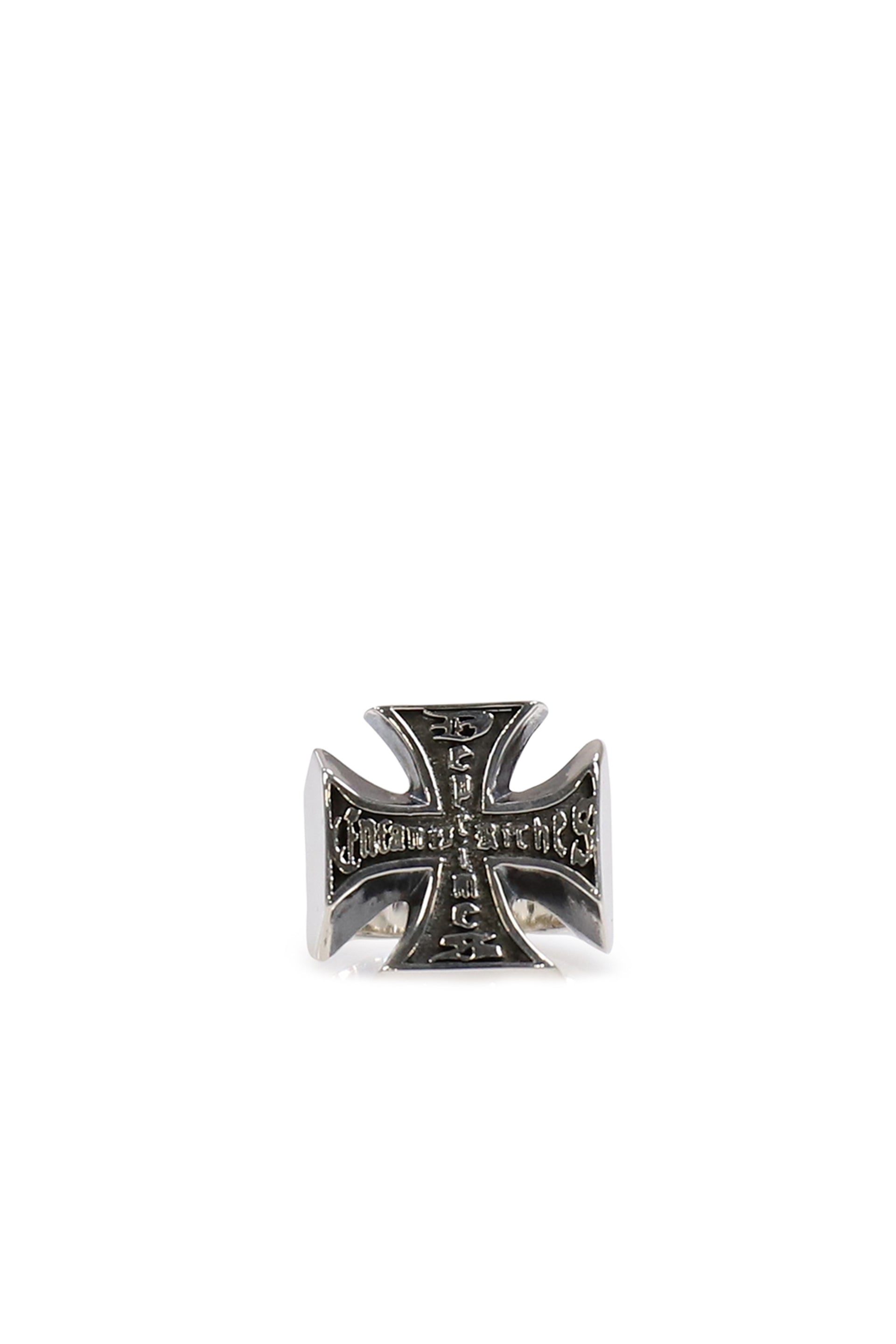 CROSS RING / SIL