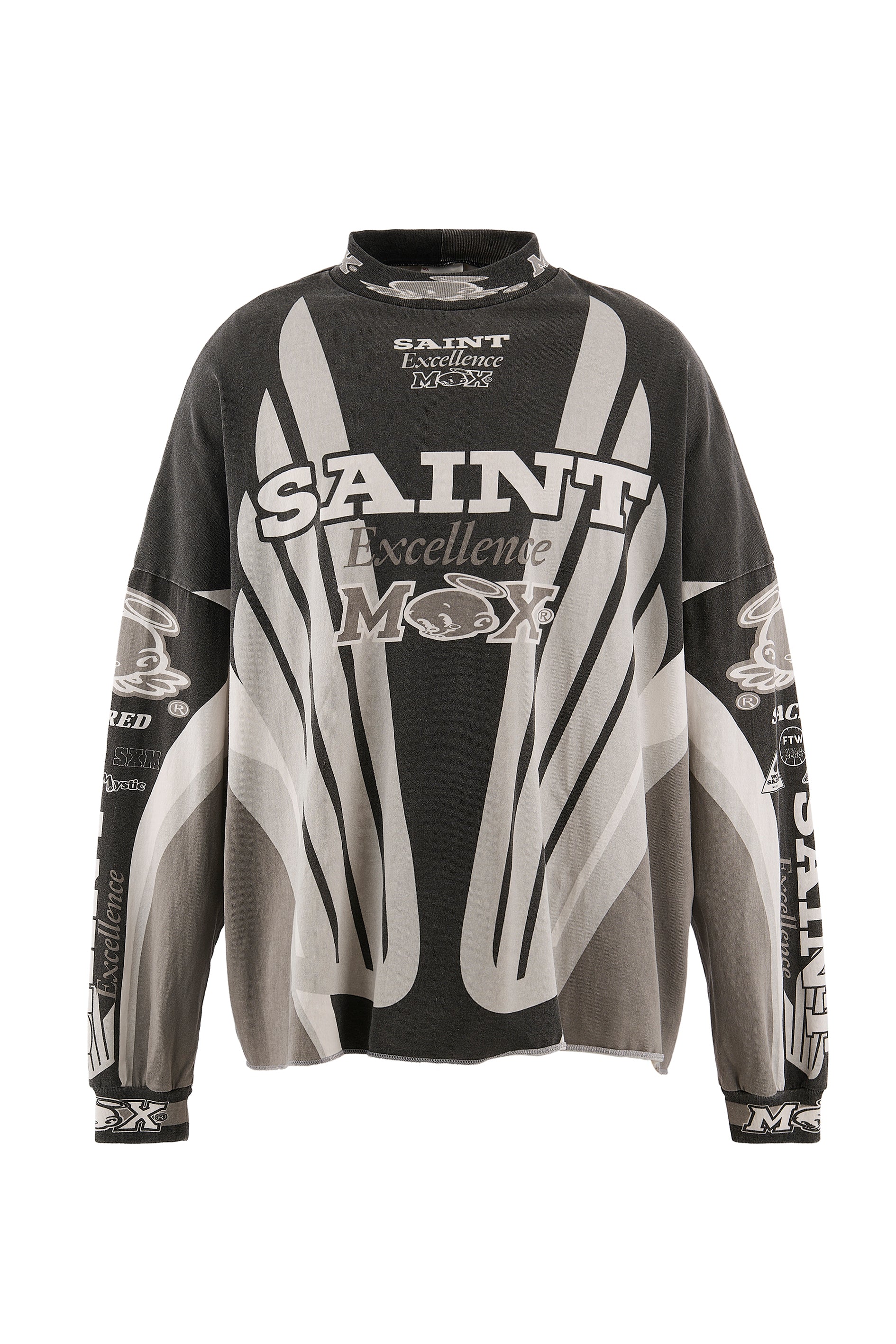 SAINT Mxxxxxx セントマイケル SS26 LS T-SHIRT/SAINT MX / BLK