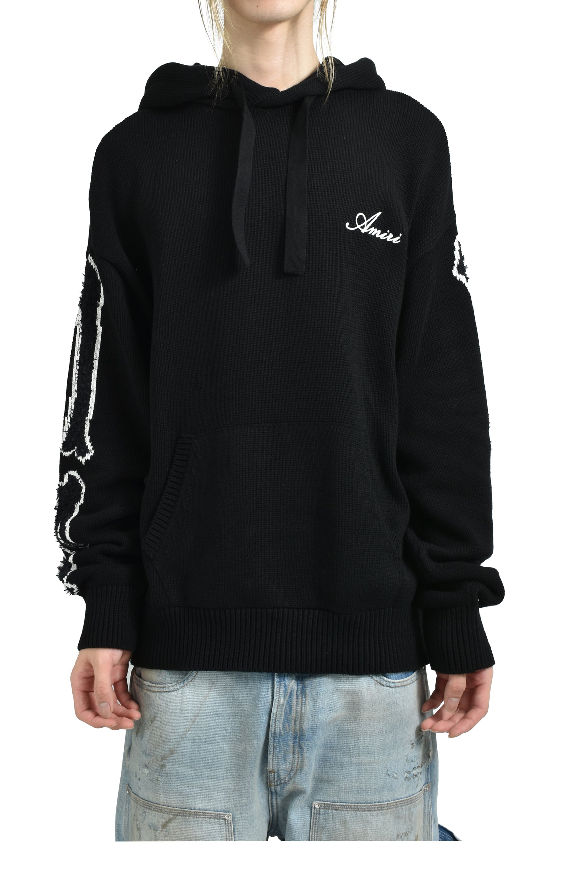 BONES HOODIE / BLK