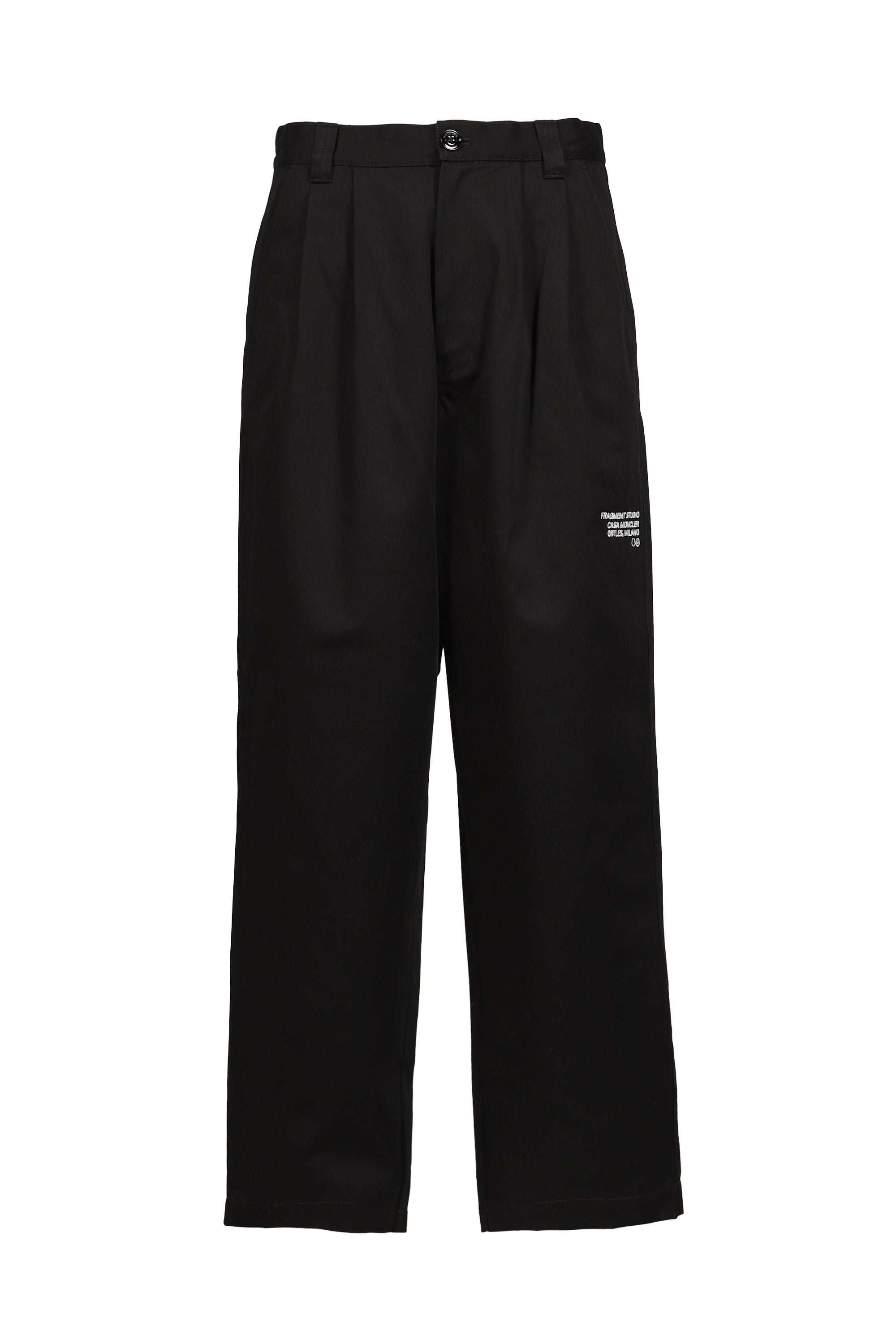 MONCLER × FRAGMENT モンクレール フラグメント FW26 TROUSERS / BLK