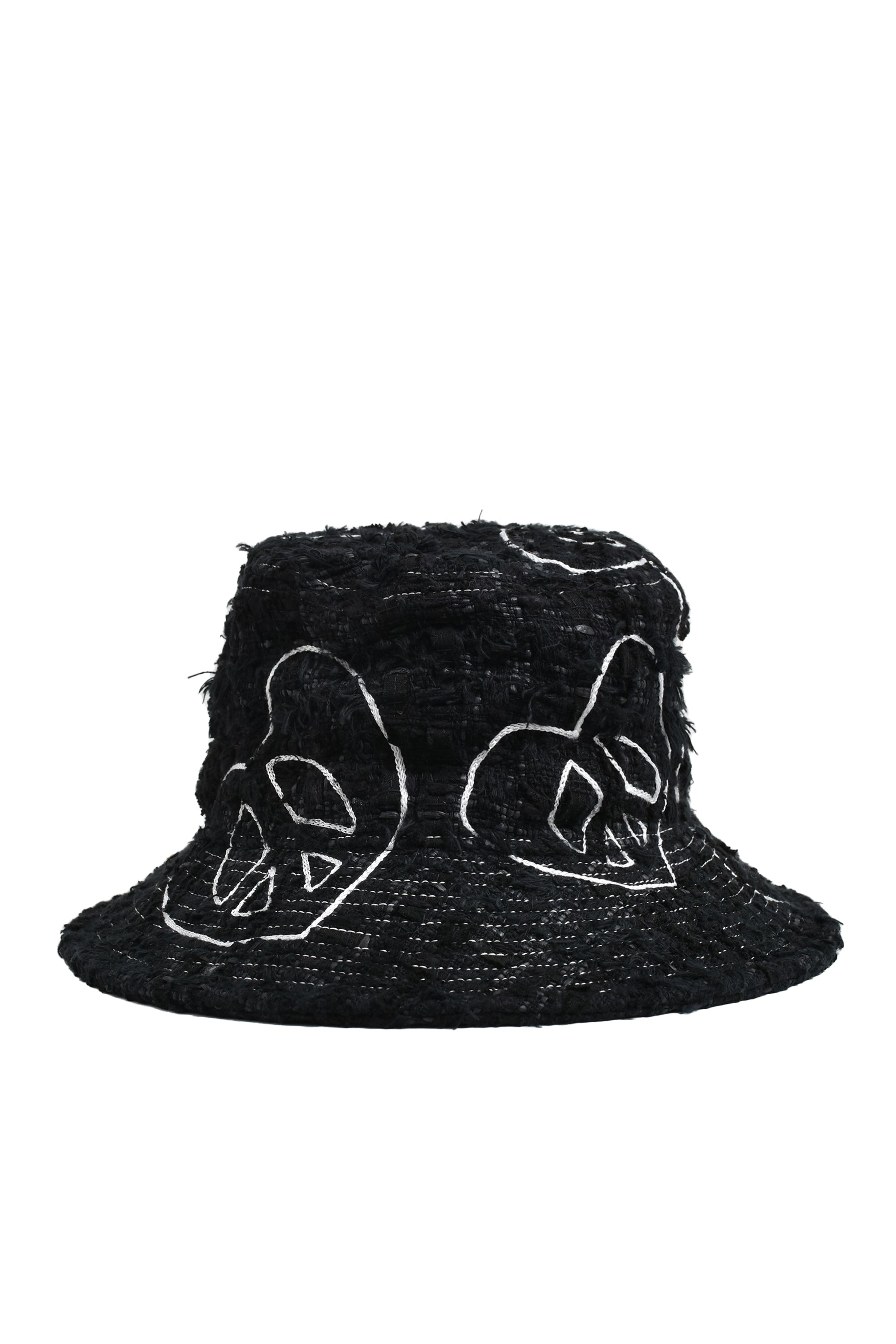 READYMADE TWEED BUCKET HAT BLK