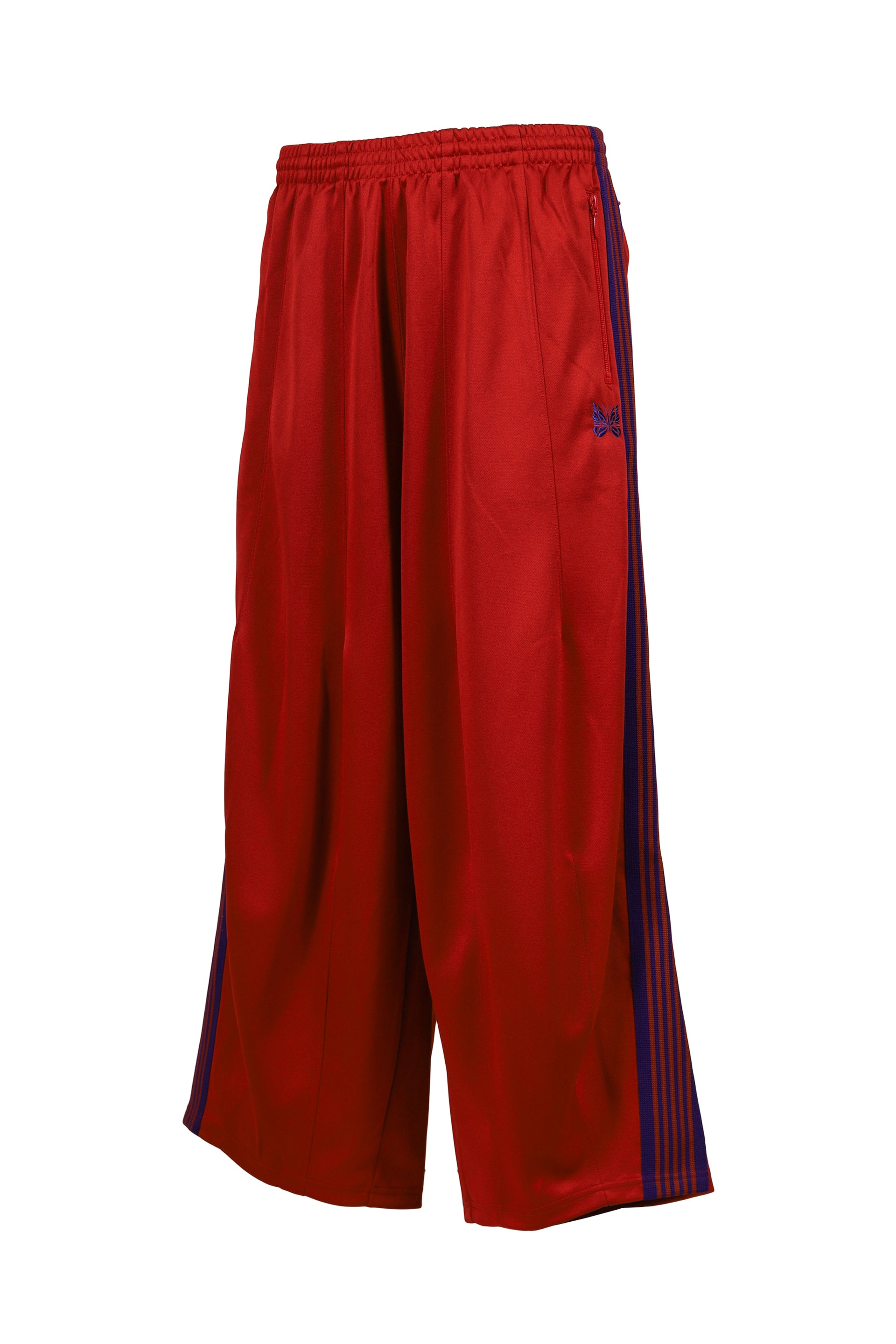 H.D. TRACK PANT - POLY SMOOTH / RED