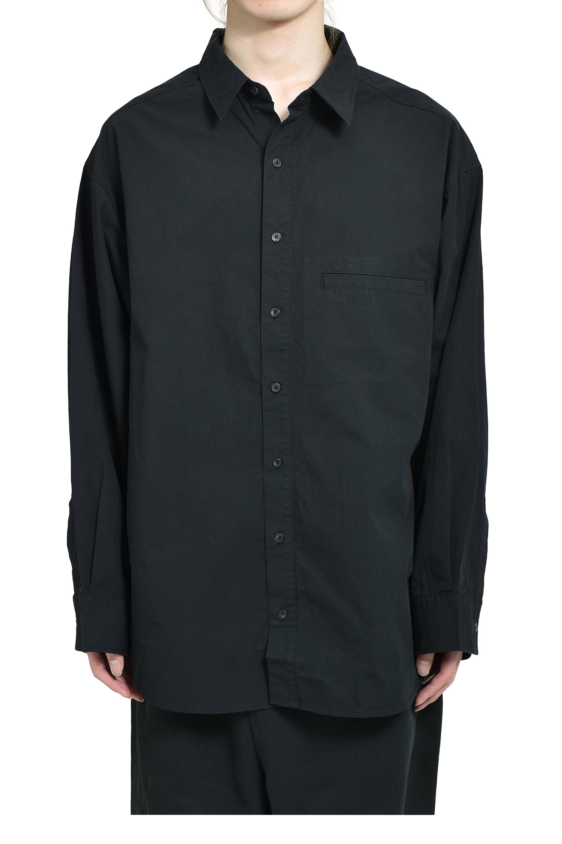 entire studios GIANT SHIRT / BLK