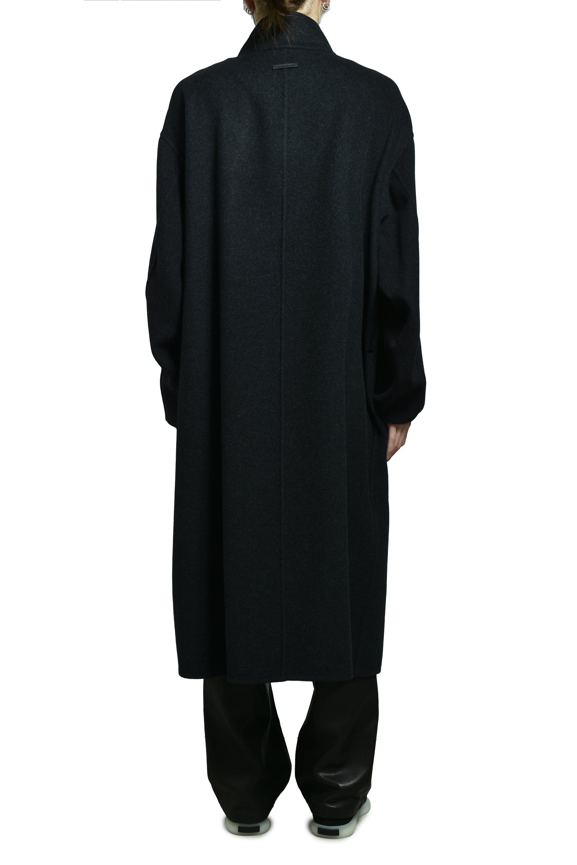 HIGHNECK COAT / CHARCOAL