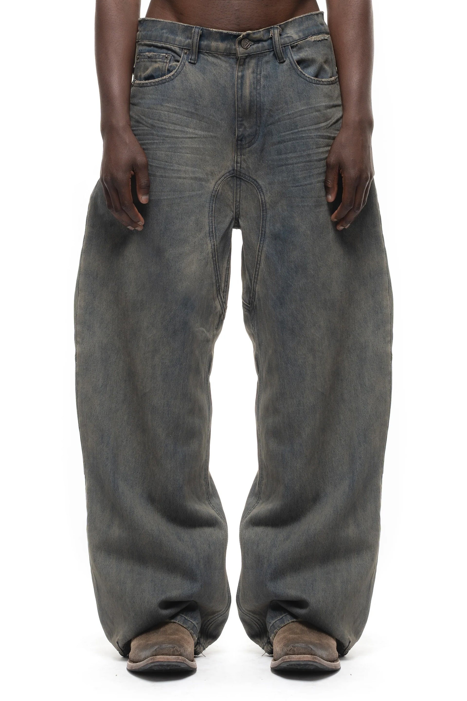 BASIC USED DENIM / BLK