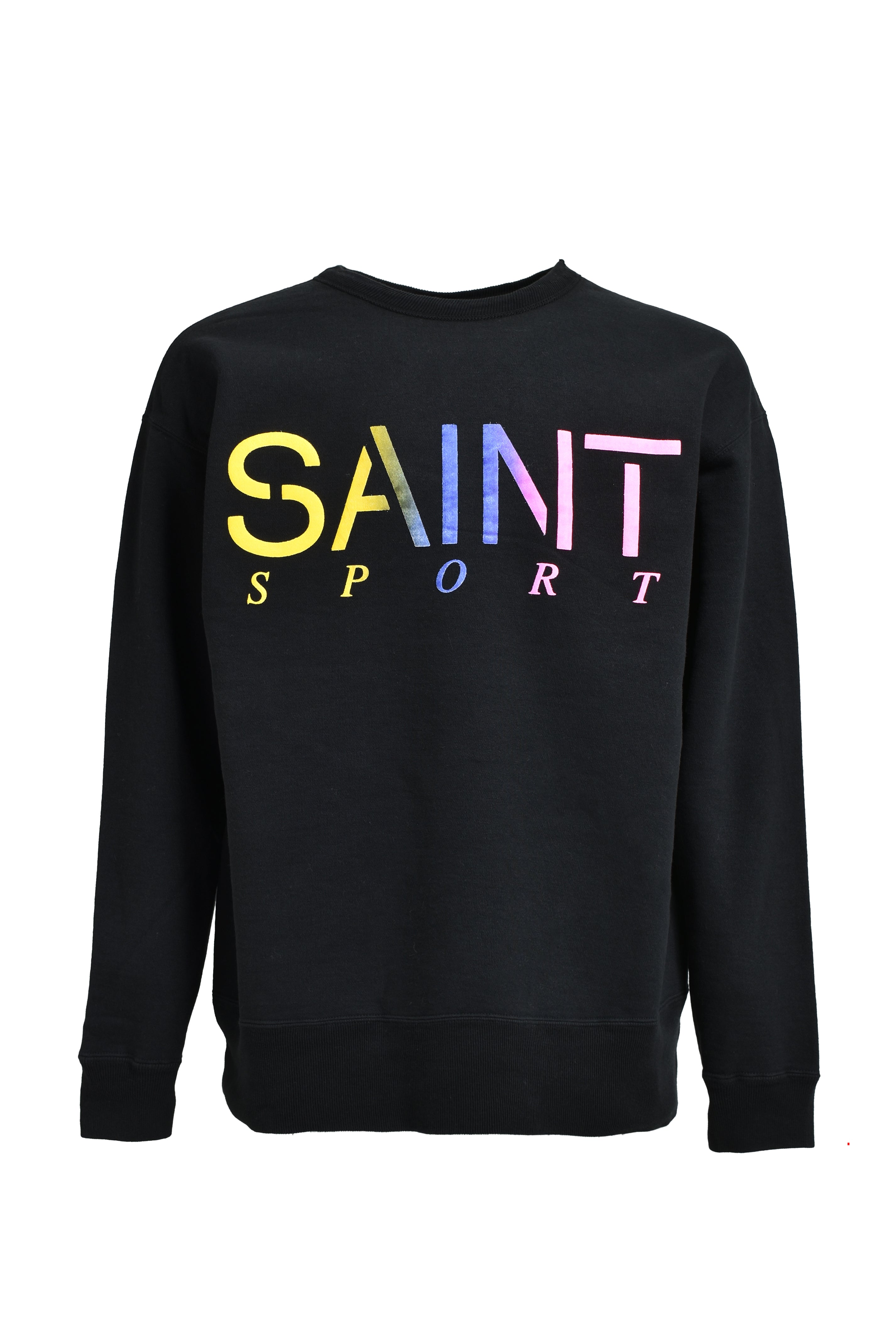 SAINT Mxxxxxx セントマイケル FW25 CRW NECK SWET/SAINT SPORT/BLK