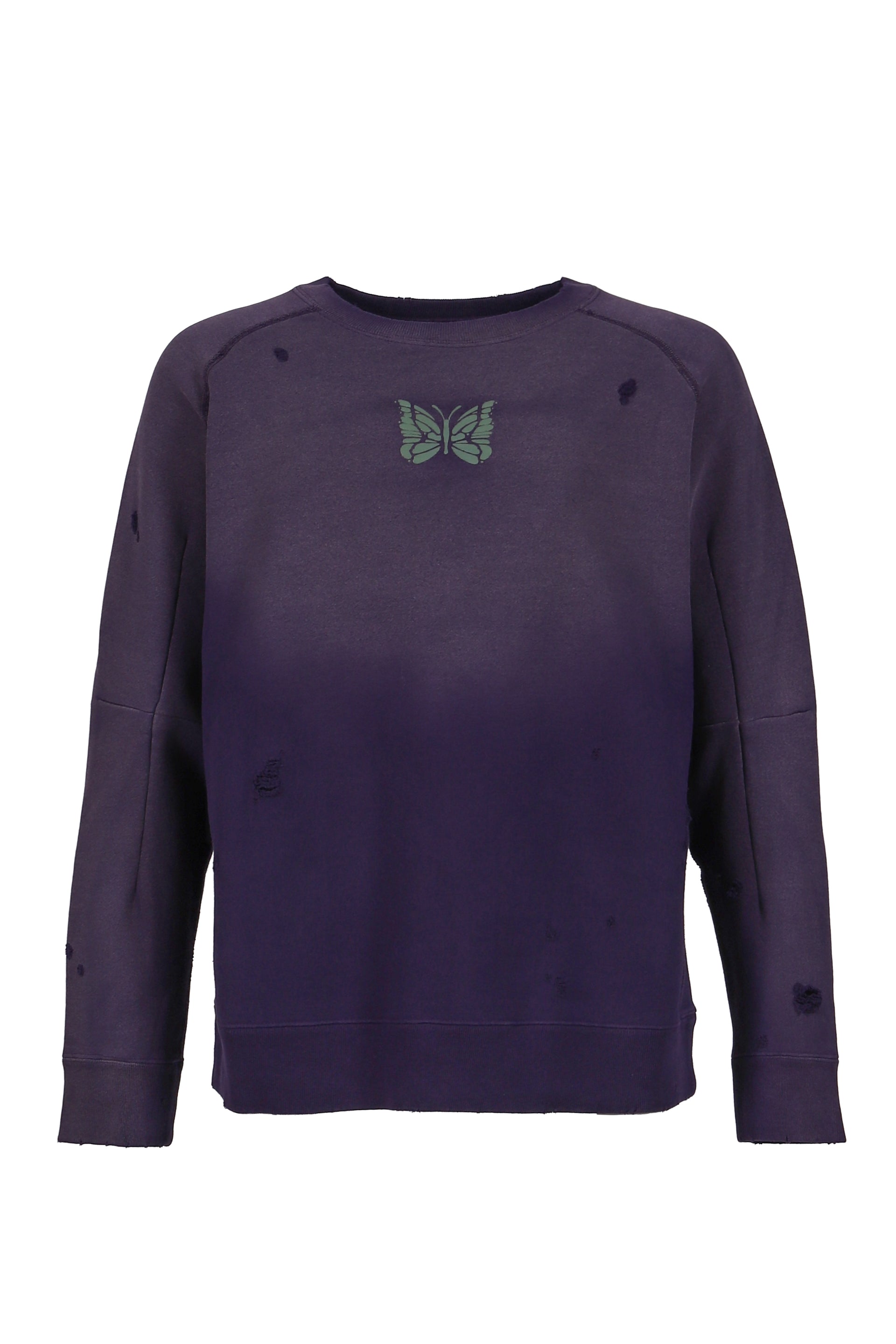 DECONSTRUCTED SWEAT SHIRT - COTTON FRENCH TERRY / PUR