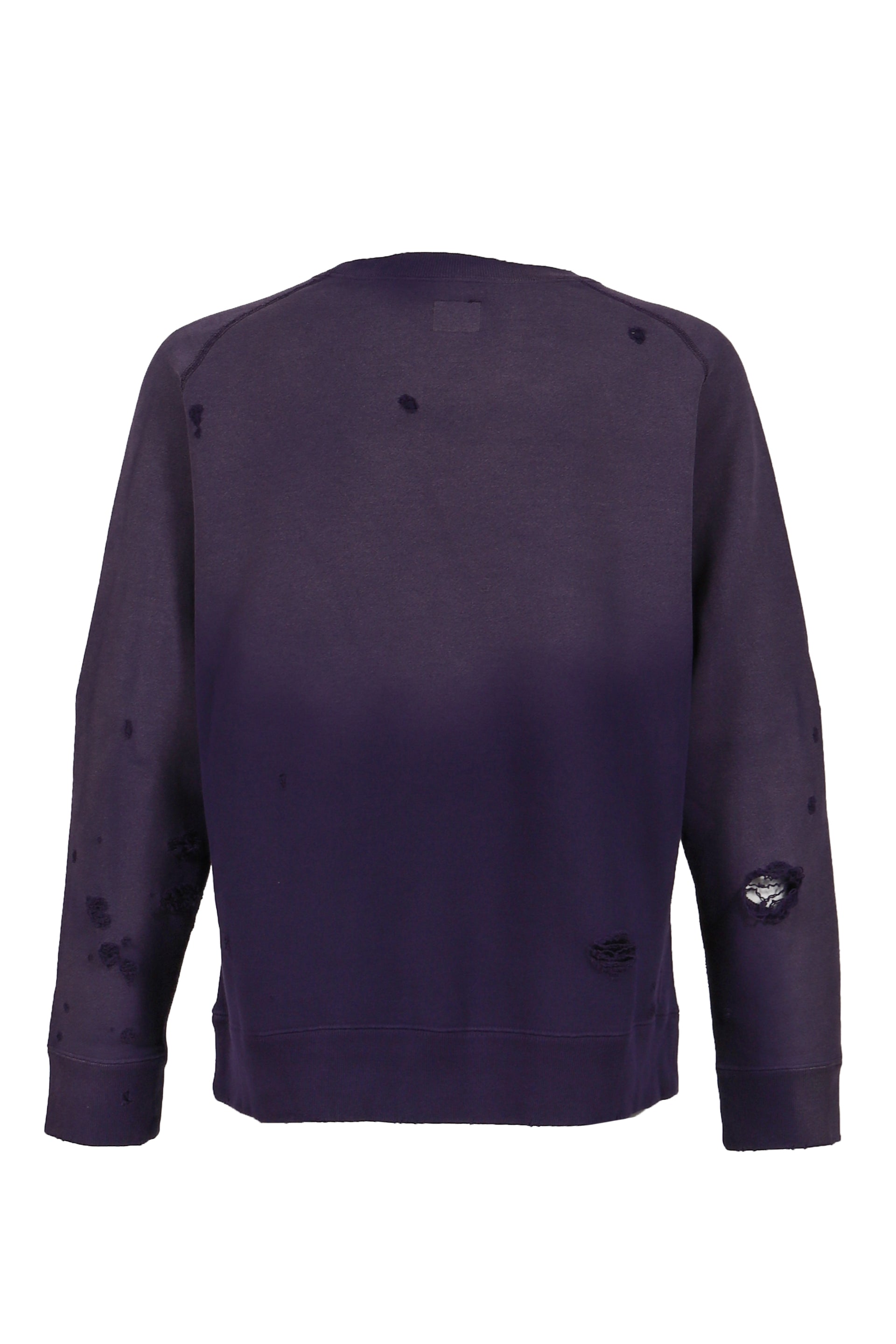 DECONSTRUCTED SWEAT SHIRT - COTTON FRENCH TERRY / PUR