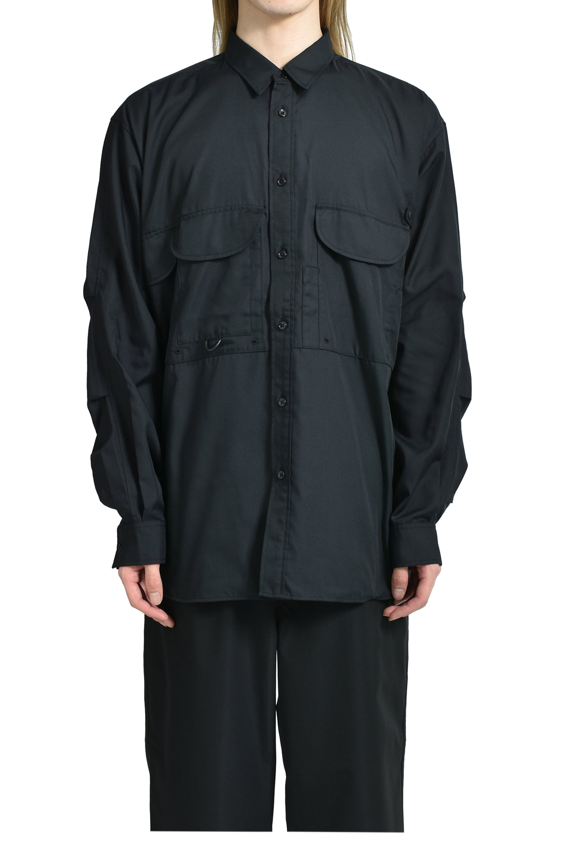 TECH FISHING SHIRT L/S / BLK