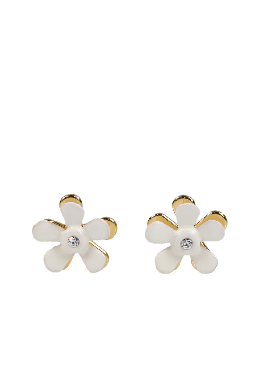 MARNI EARRINGS / WHT