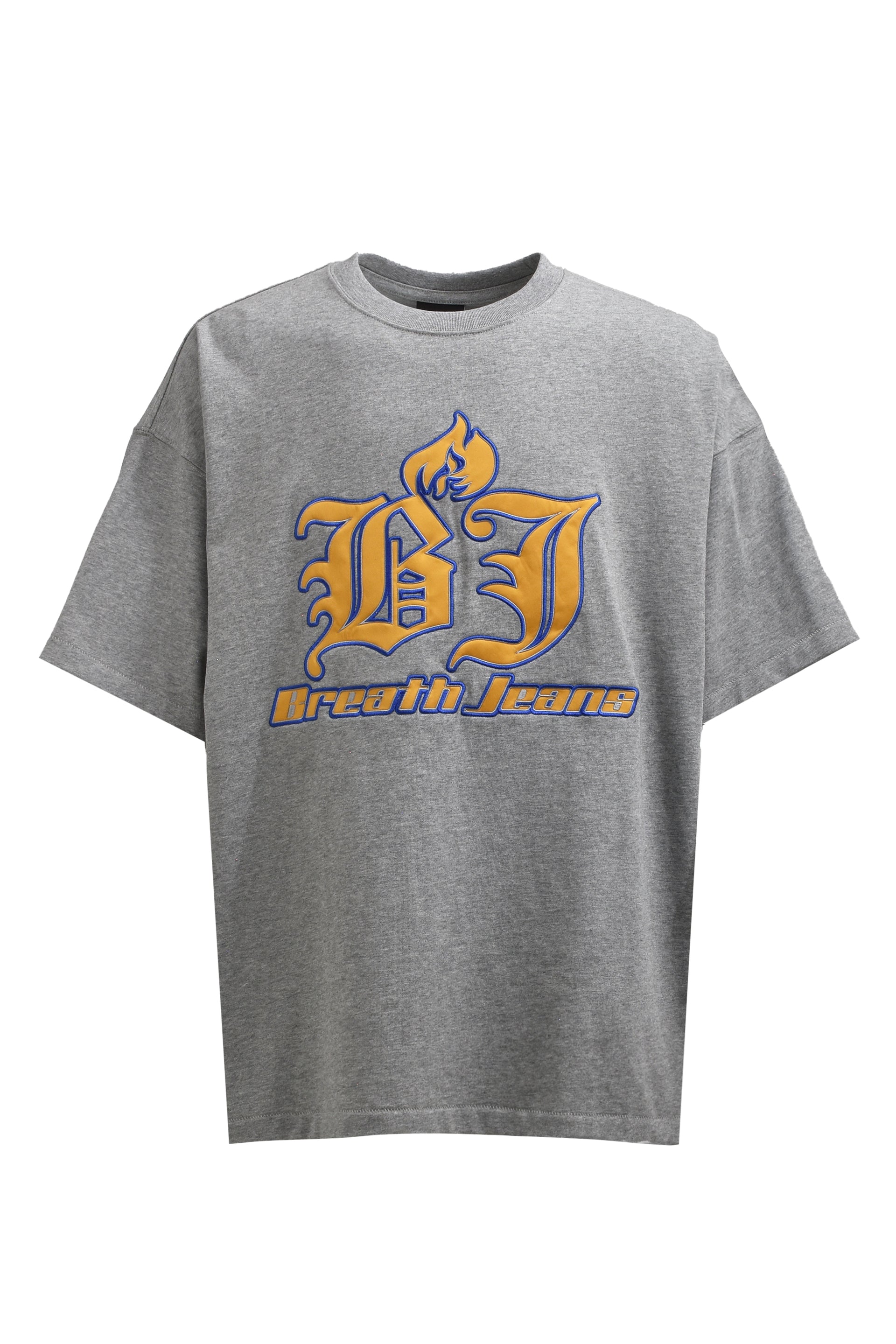BREATH BJ LOGO TEE / GRY