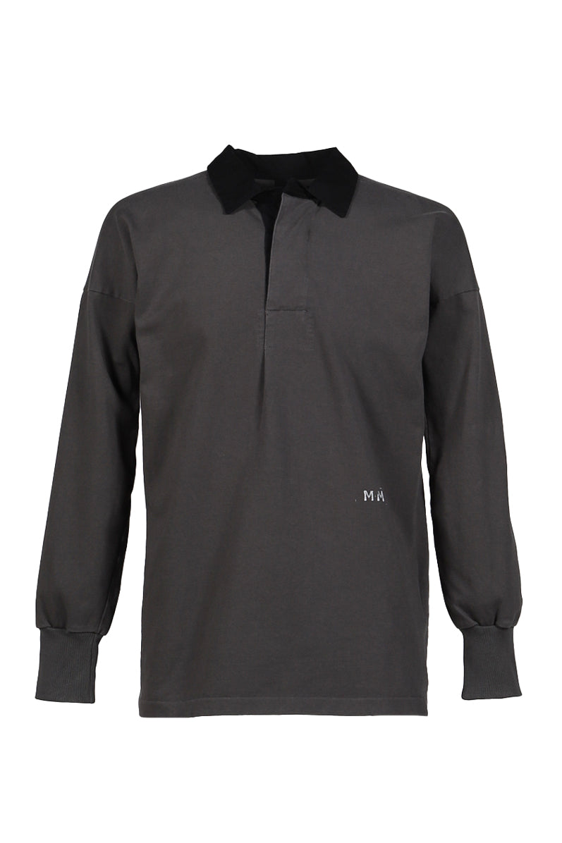 Maison Margiela POLO SHIRT / ANTHRACITE