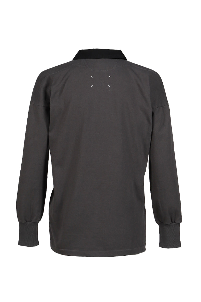 Maison Margiela POLO SHIRT / ANTHRACITE