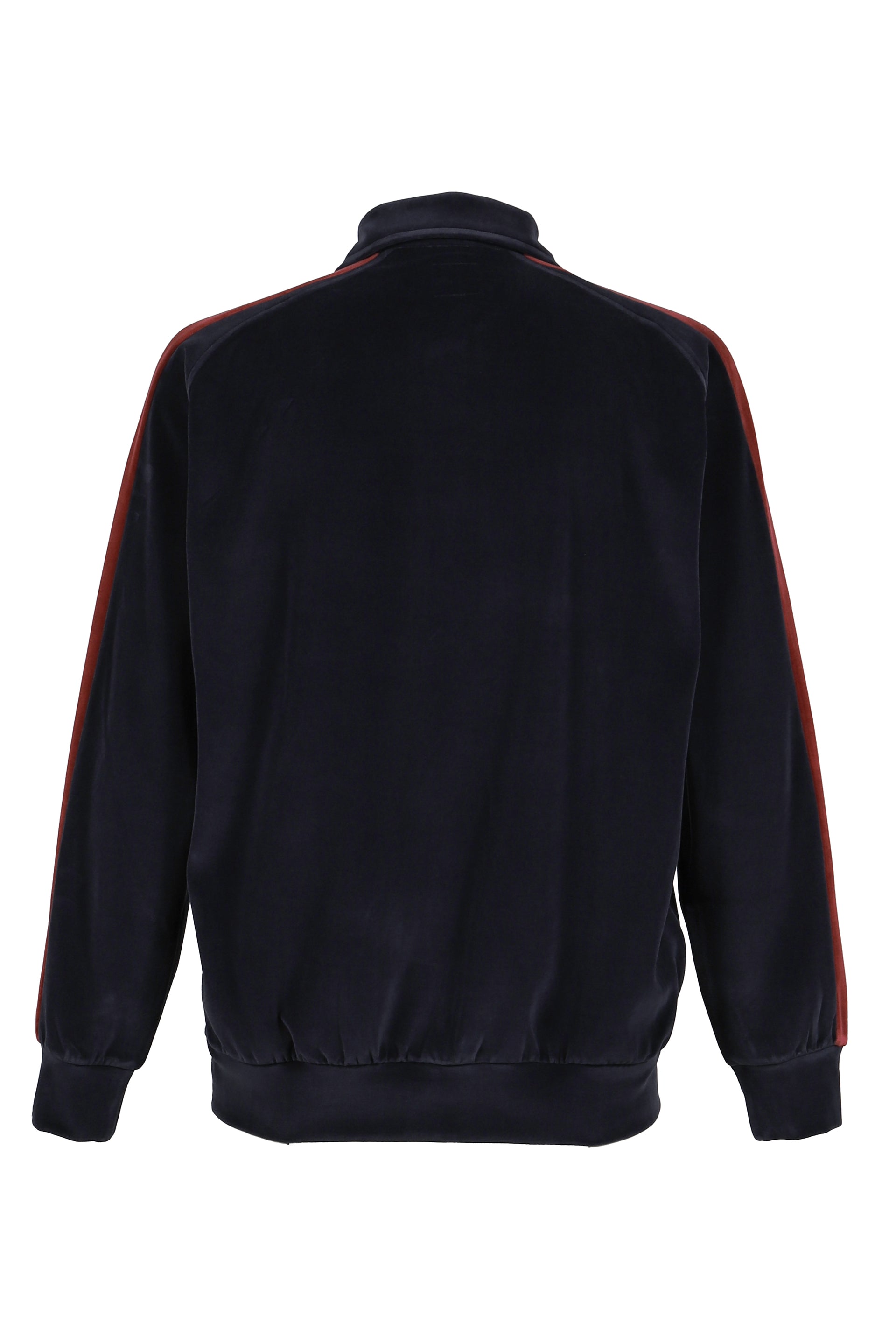 SIDE LINE PULLOVER SHIRT - C/PE VELOUR / NVY