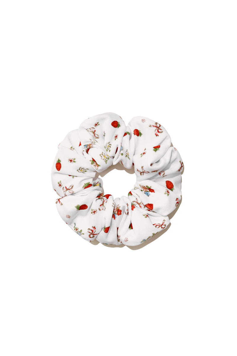 SUMMER DREAM SCRUNCHIE / STRAWBERRY BOW