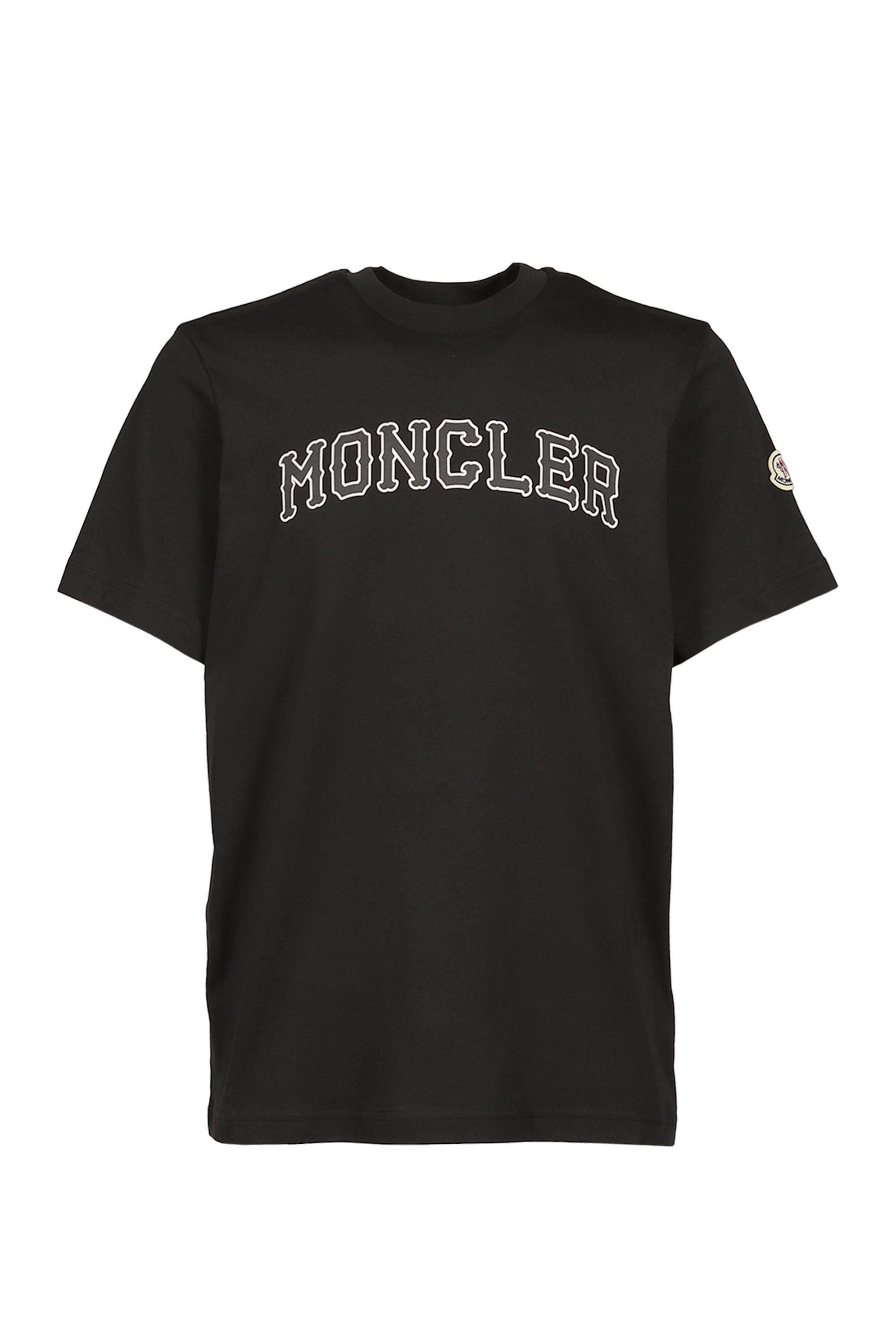 MONCLER FW26 SS T-SHIRT / BLK - NUBIAN