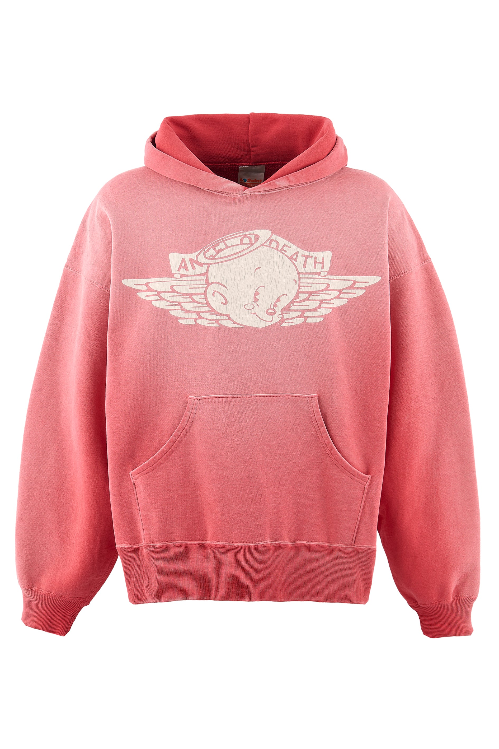 SAINT MxxxxxxメッセンジャーセントマイケルSAINT MICHAEL SAINT Mxxxxxx セントマイケル SS26 HOODIE/BABY MICHAEL / RED