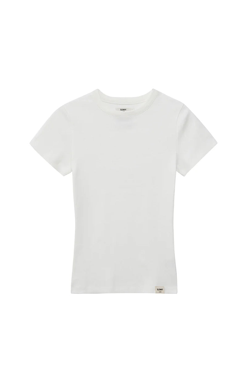 G CLASSIC FITTED TEE / WHT