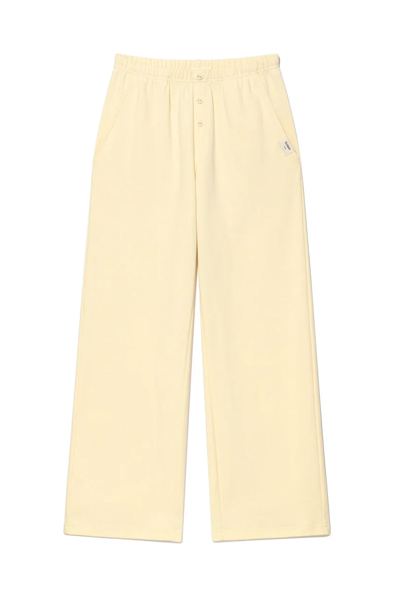 G BUTTON FLY PANTS / BUTTER YEL