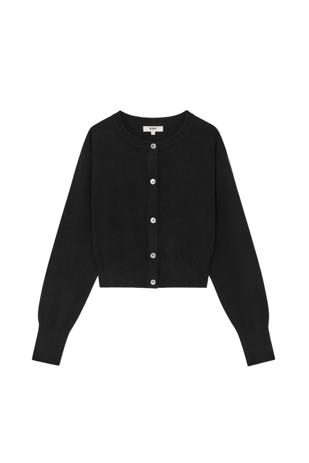 G CLASSIC WOOL CARDIGAN / BLK