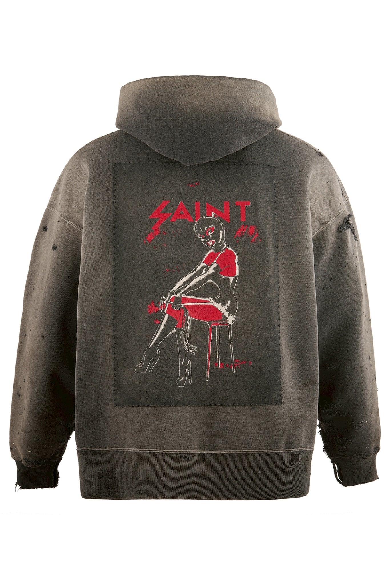 HOODIE/SAINT CELEBRATION / BLK